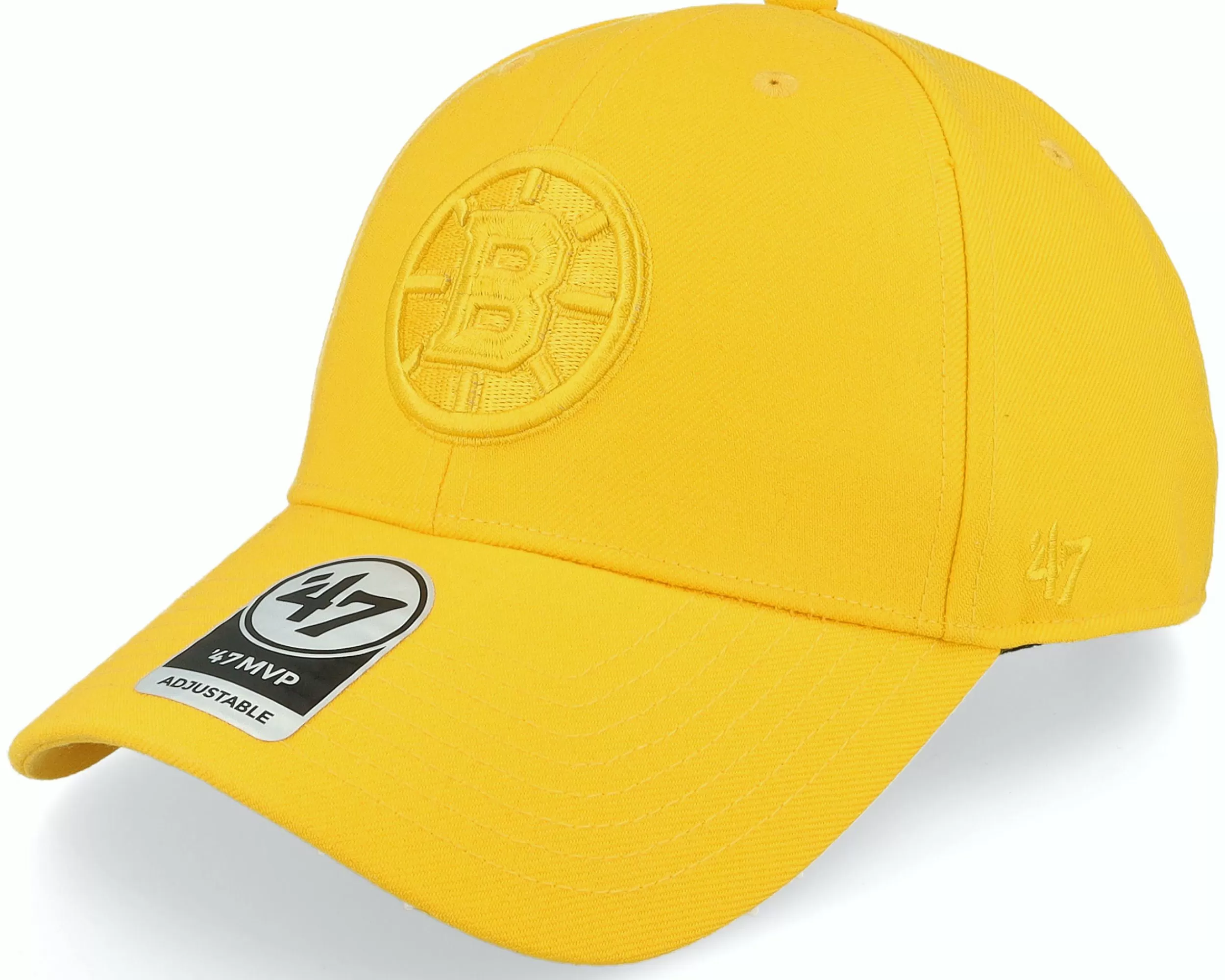 47 Brand Boston Bruins Nhl '47 Mvp Yellow Gold Adjustable - -Unisex Adjustable