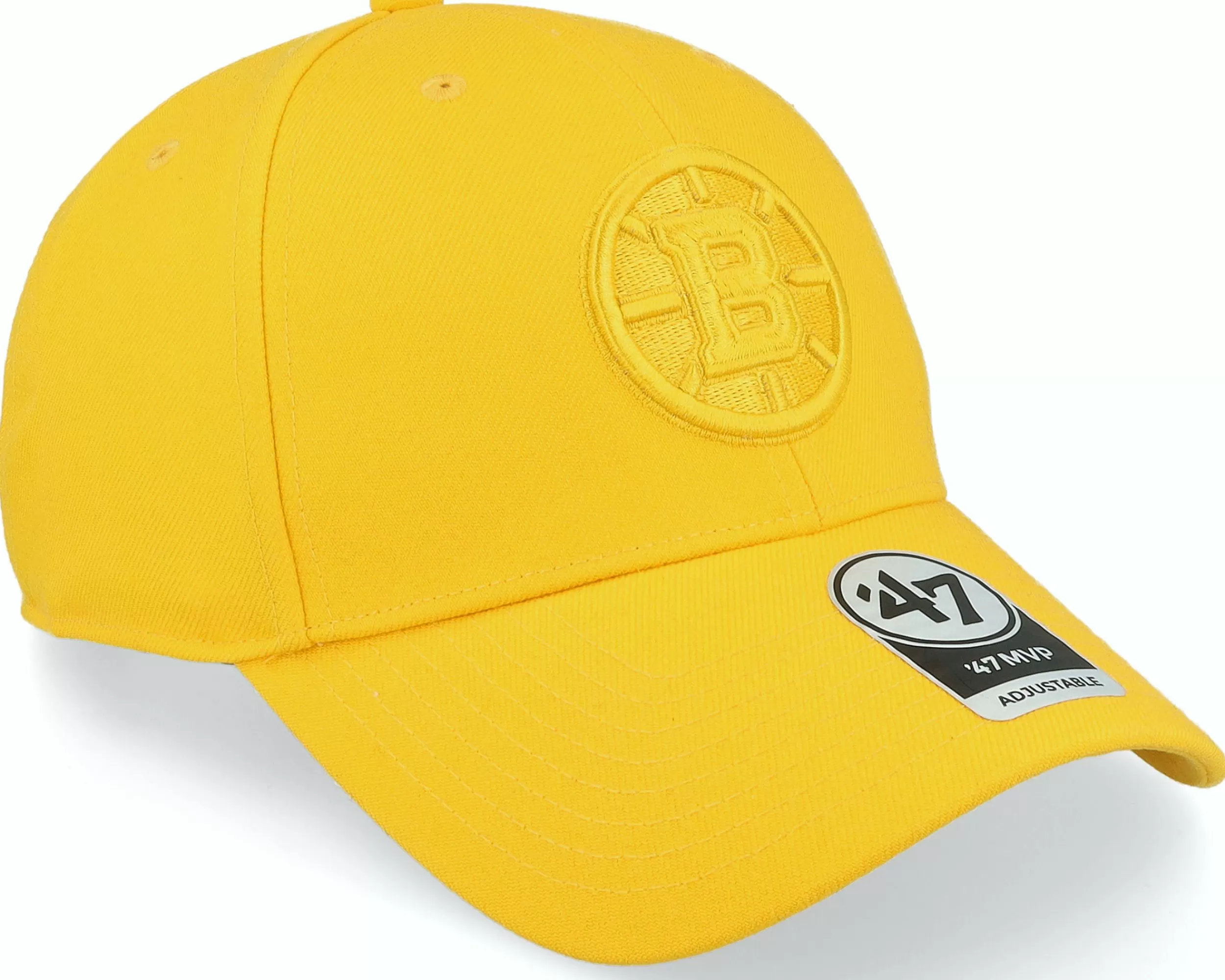 47 Brand Boston Bruins Nhl '47 Mvp Yellow Gold Adjustable - -Unisex Adjustable