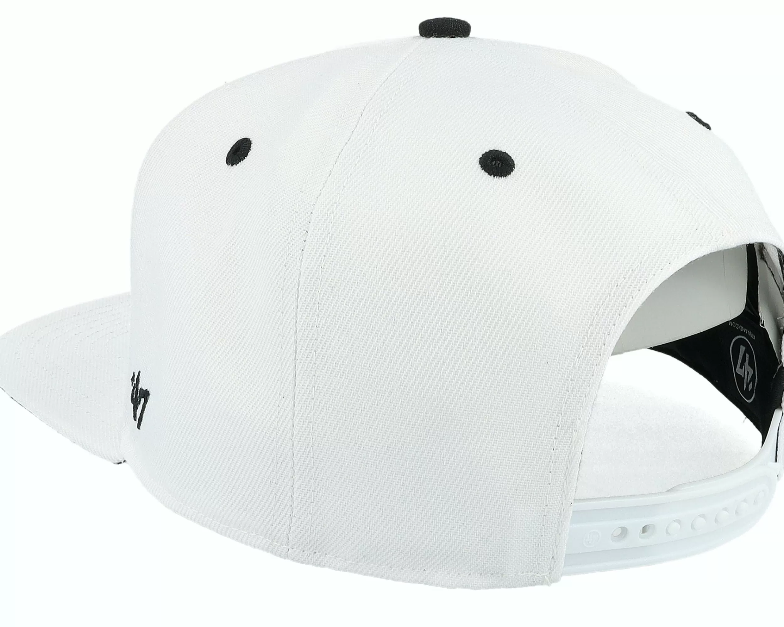 47 Brand Boston Bruins Nhl Crosstown Pop '47 Cap White Snapback - -Unisex Snapback
