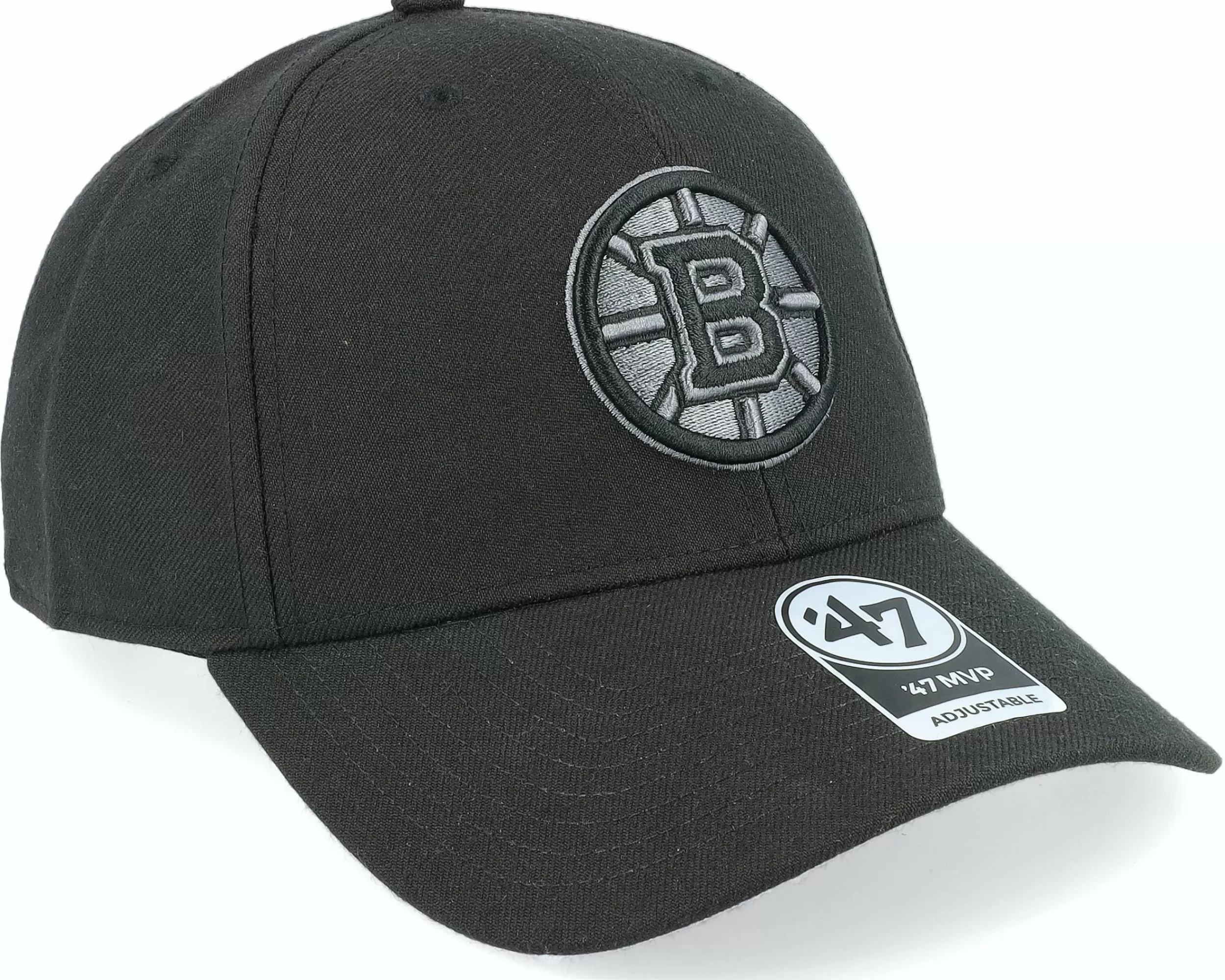 47 Brand Boston Bruins Nhl Mvp Black Adjustable - -Unisex Adjustable