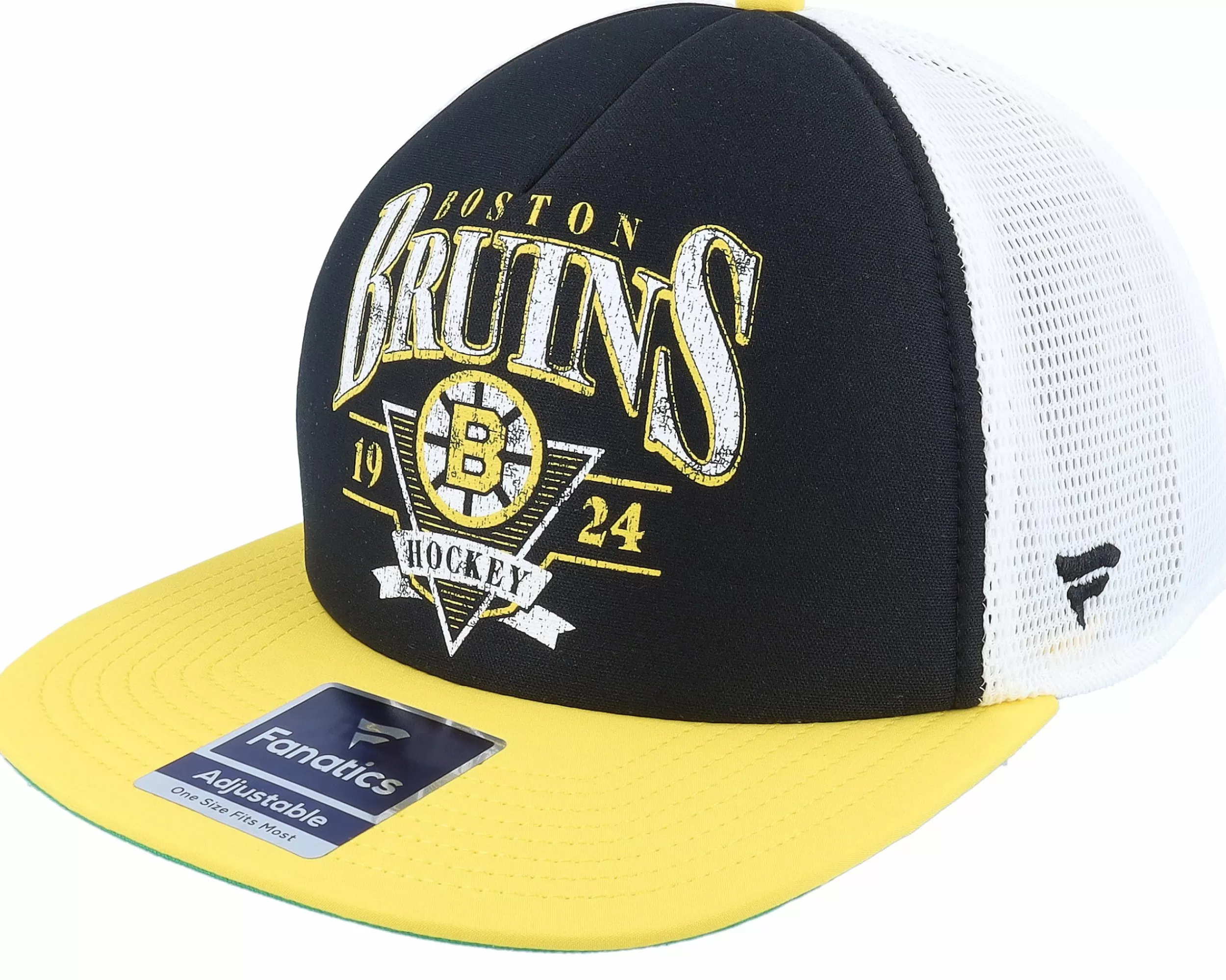 Fanatics Boston Bruins True Classic Foam Black/Gold/White Trucker - -Unisex Trucker