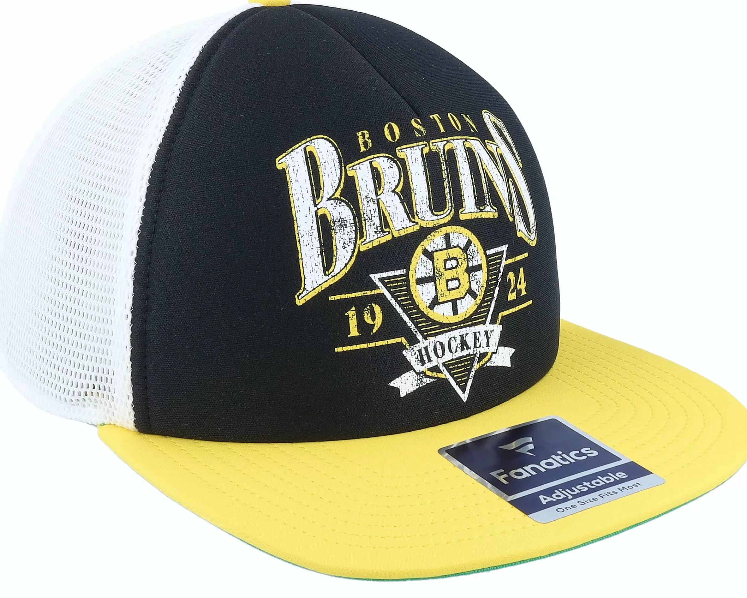 Fanatics Boston Bruins True Classic Foam Black/Gold/White Trucker - -Unisex Trucker