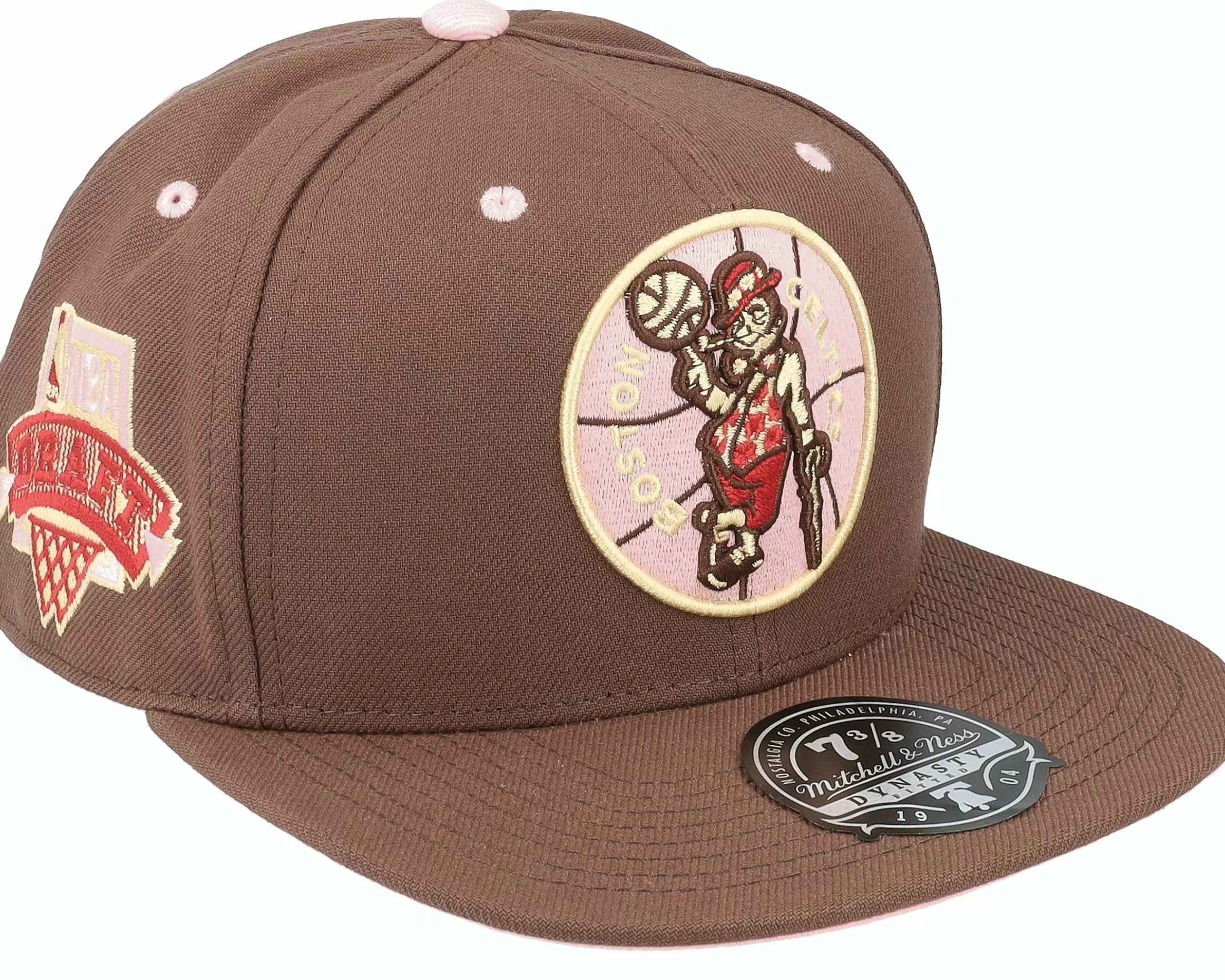 Mitchell & Ness Boston Celtics Brown Sugar Bacon Brown Fitted - -Unisex Fitted