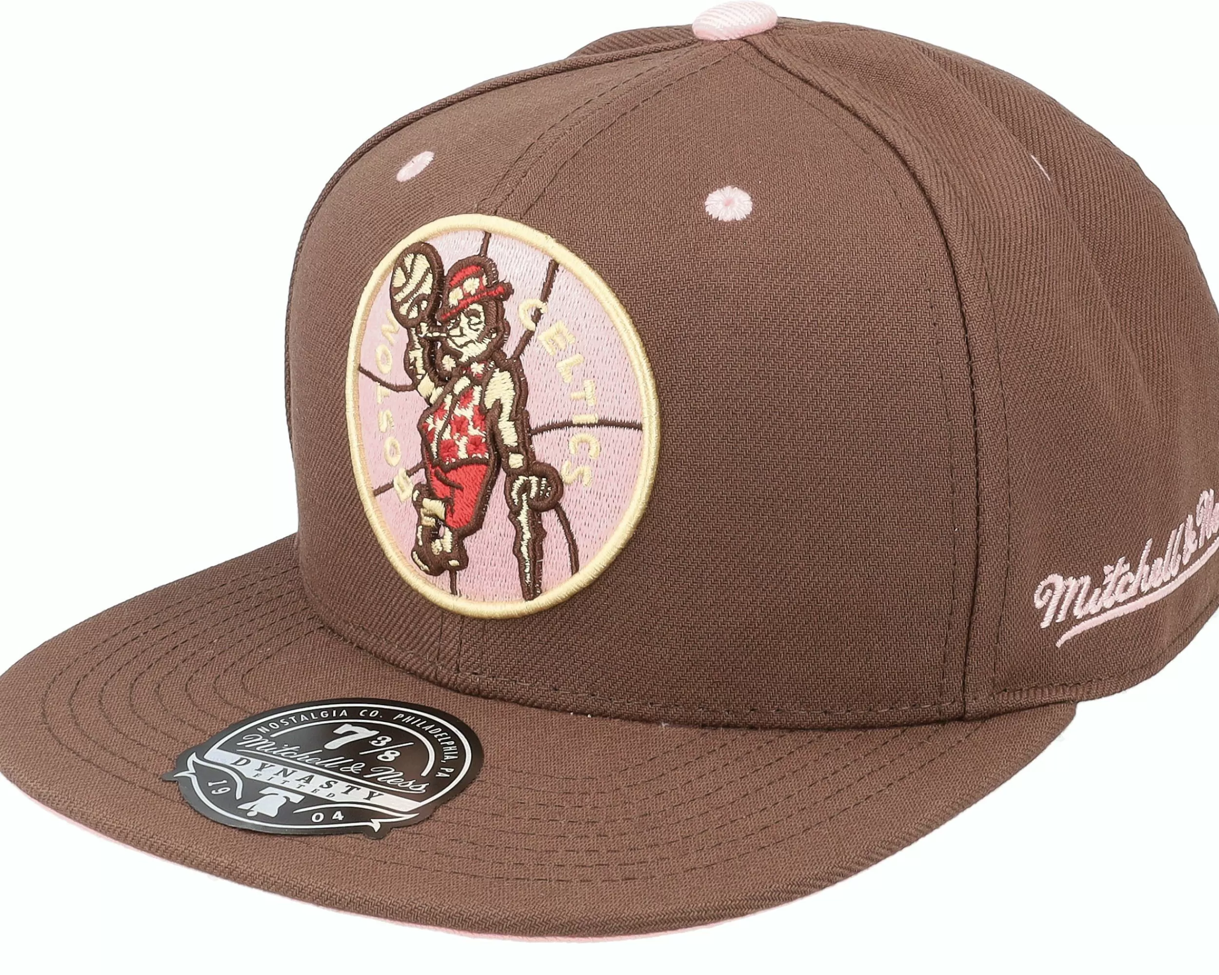 Mitchell & Ness Boston Celtics Brown Sugar Bacon Brown Fitted - -Unisex Fitted