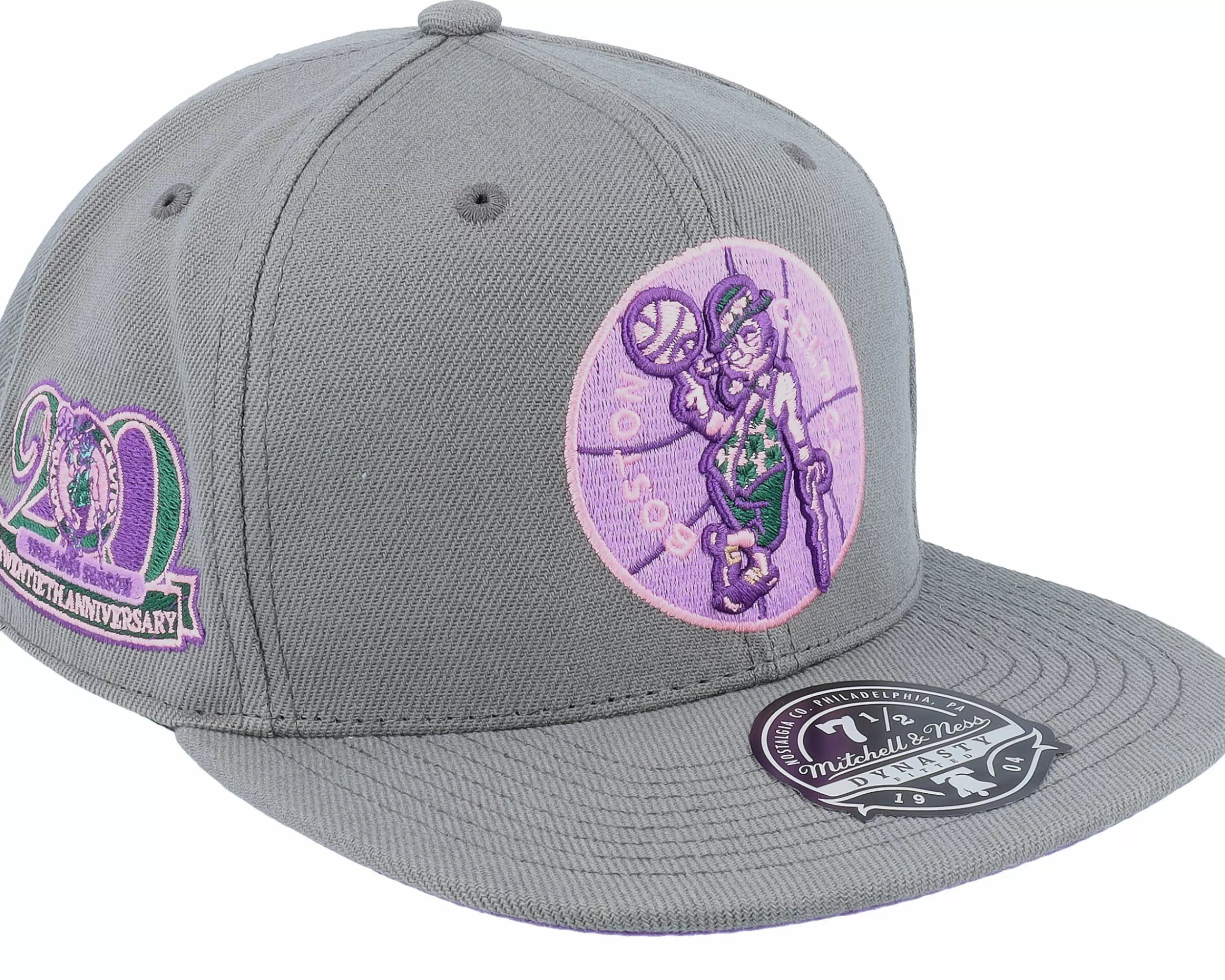 Mitchell & Ness Boston Celtics From Dusk Dark Grey Fitted - -Unisex Fitted