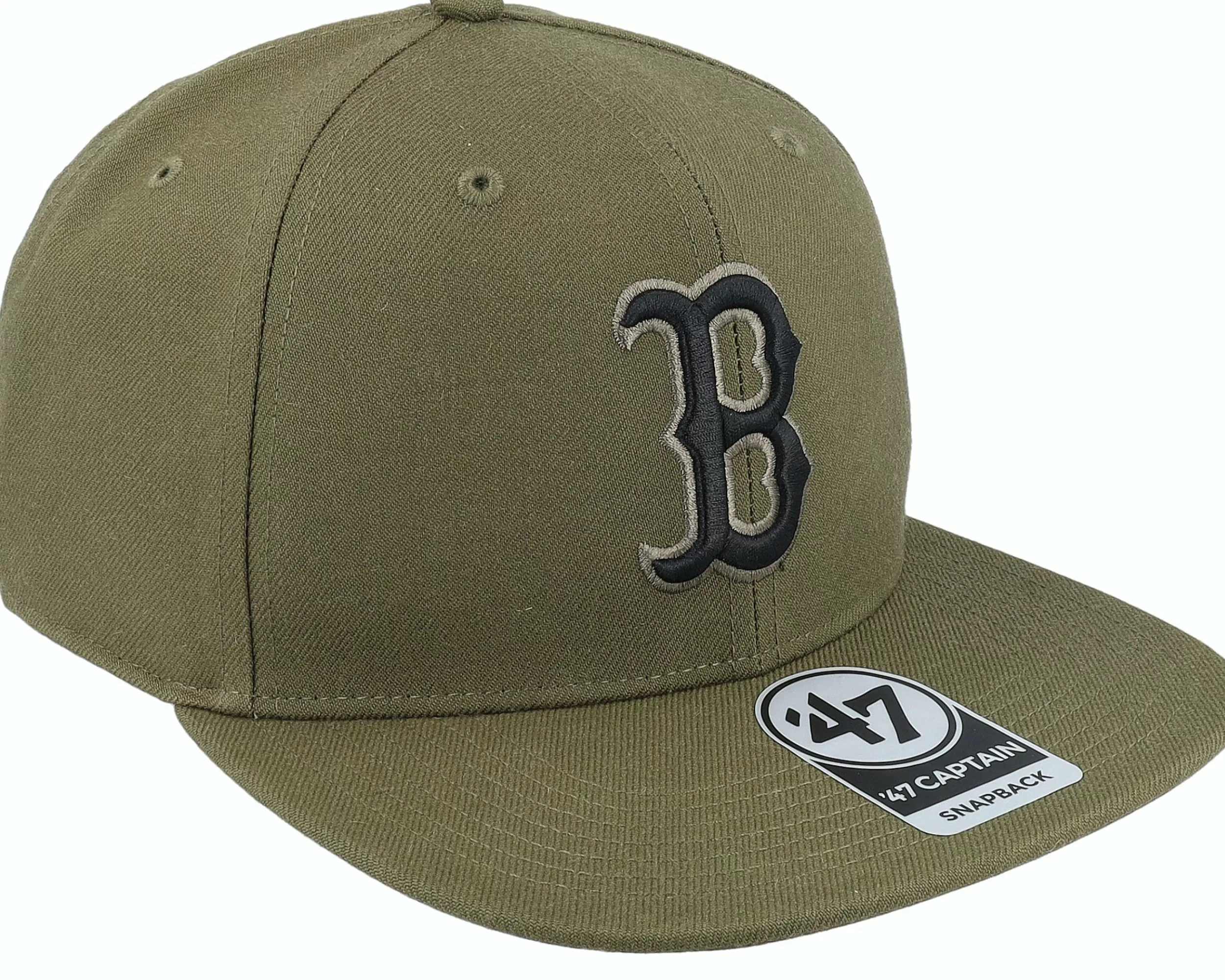 47 Brand Boston Red Sox Mlb Ball Park Camo Captain Sandalwood Snapback - -Unisex Snapback