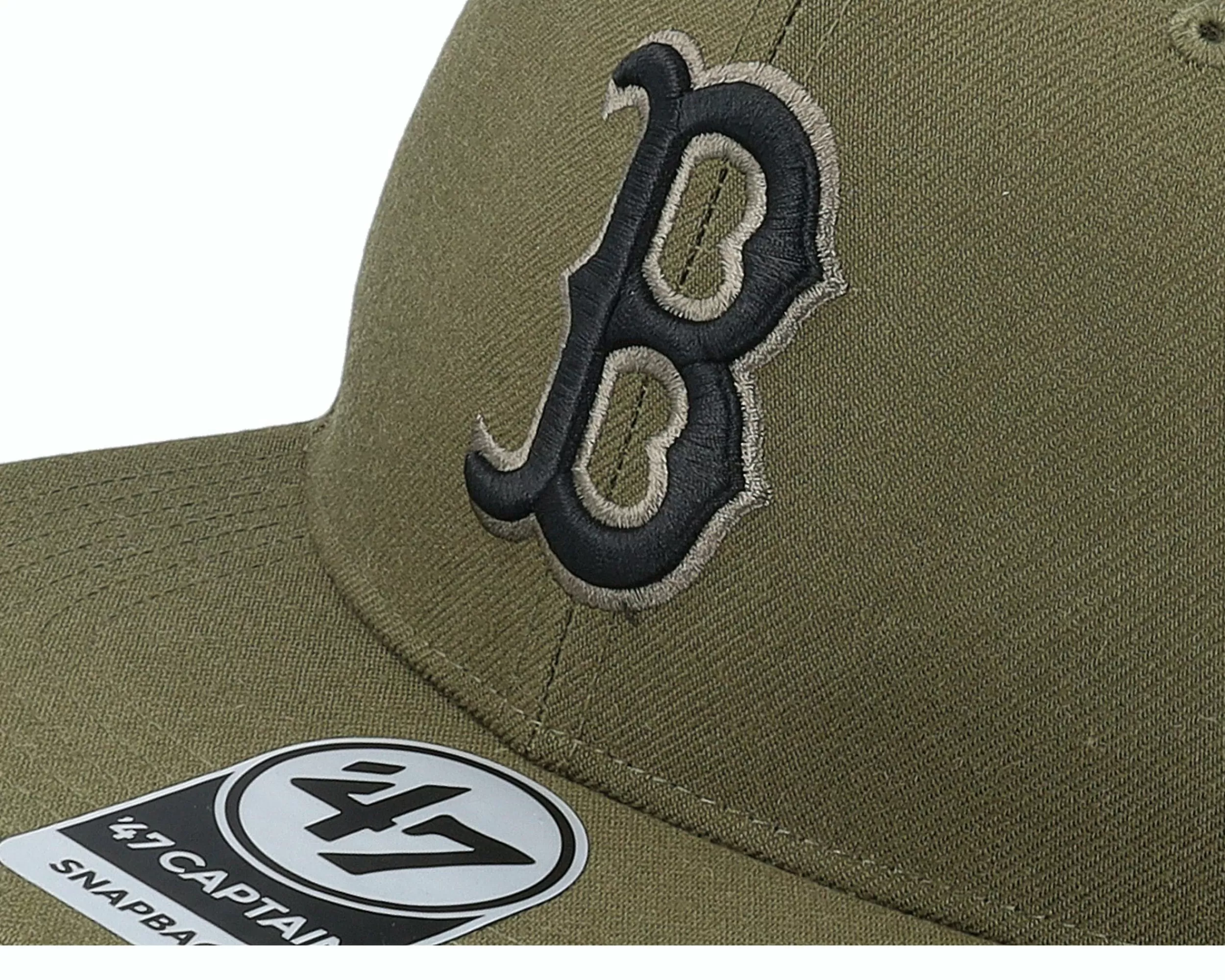 47 Brand Boston Red Sox Mlb Ball Park Camo Captain Sandalwood Snapback - -Unisex Snapback