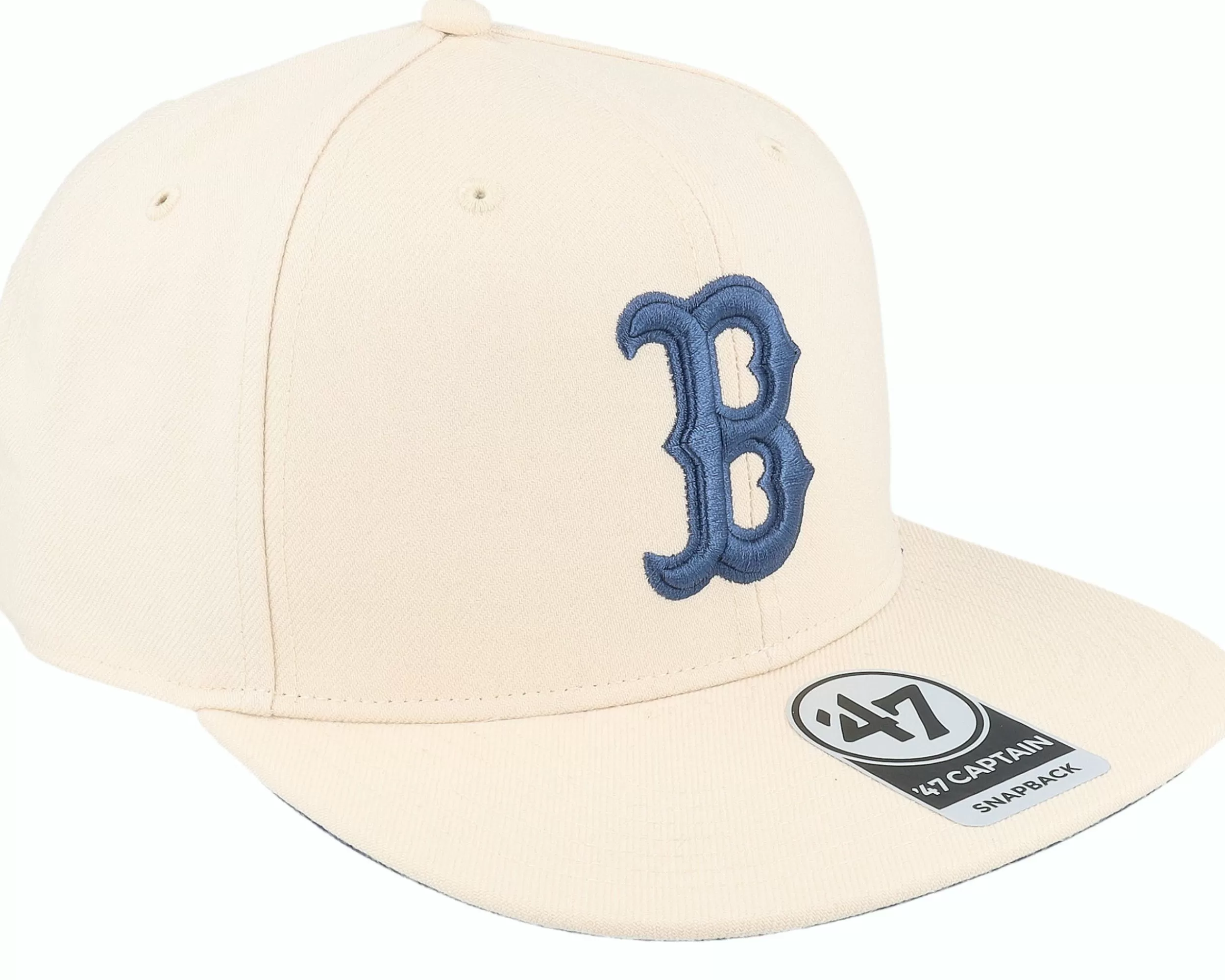 47 Brand Boston Red Sox Mlb Ballpark Captain Natural Snapback - -Unisex Snapback