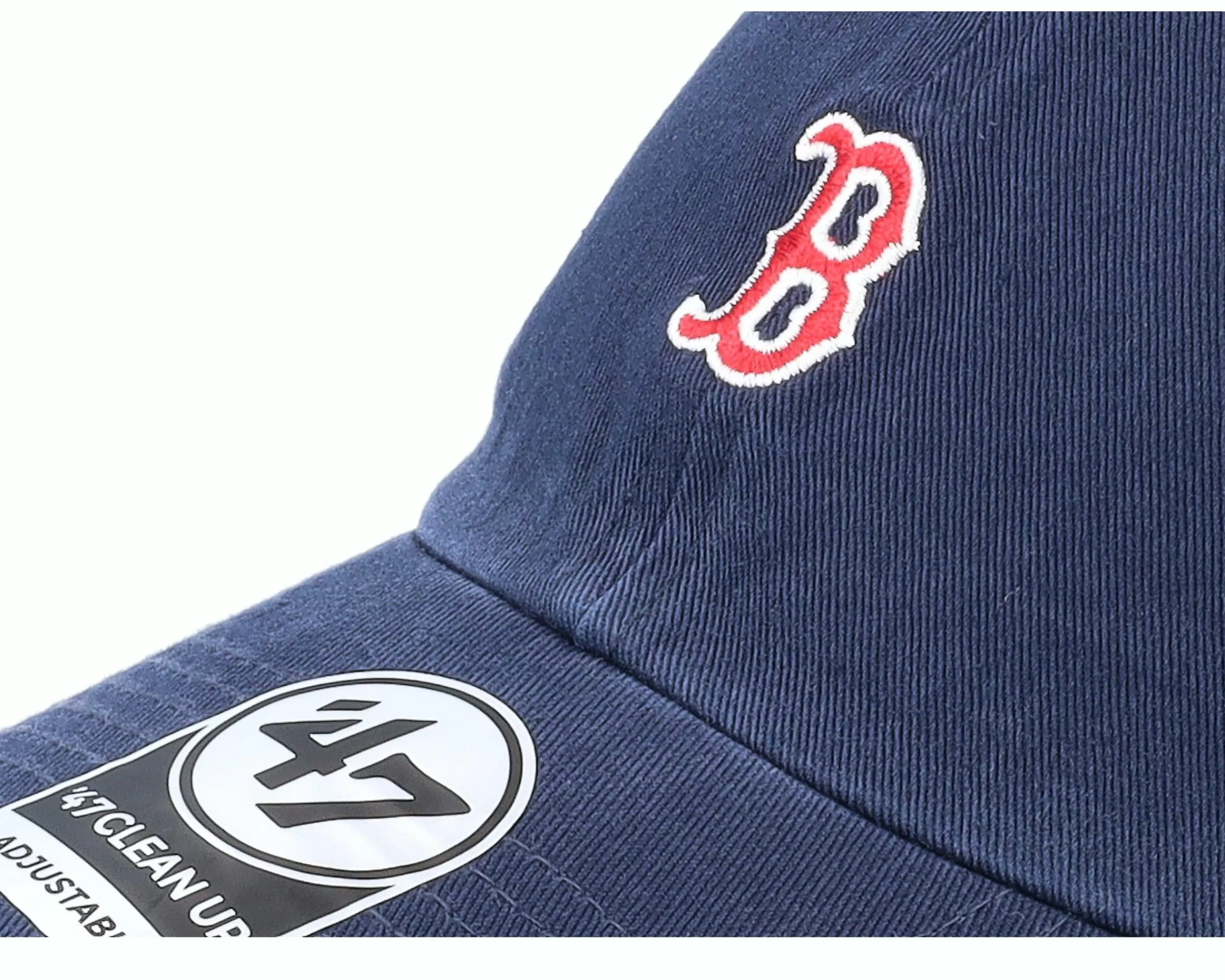 47 Brand Boston Red Sox Mlb Base Runner Clean Up Navy Dad Cap - -Unisex Dad Cap