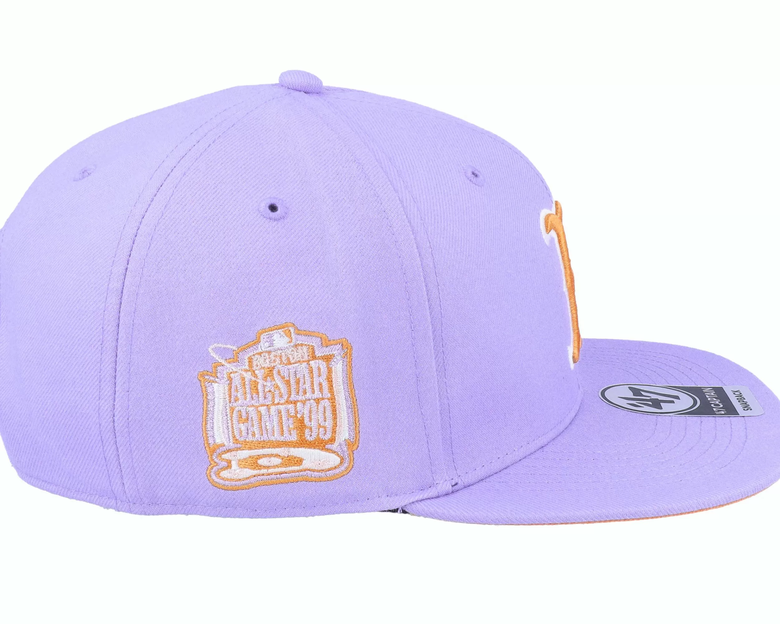 47 Brand Boston Red Sox Mlb Sure Shot Under 47 Captain Lavender Snapback - -Unisex Snapback