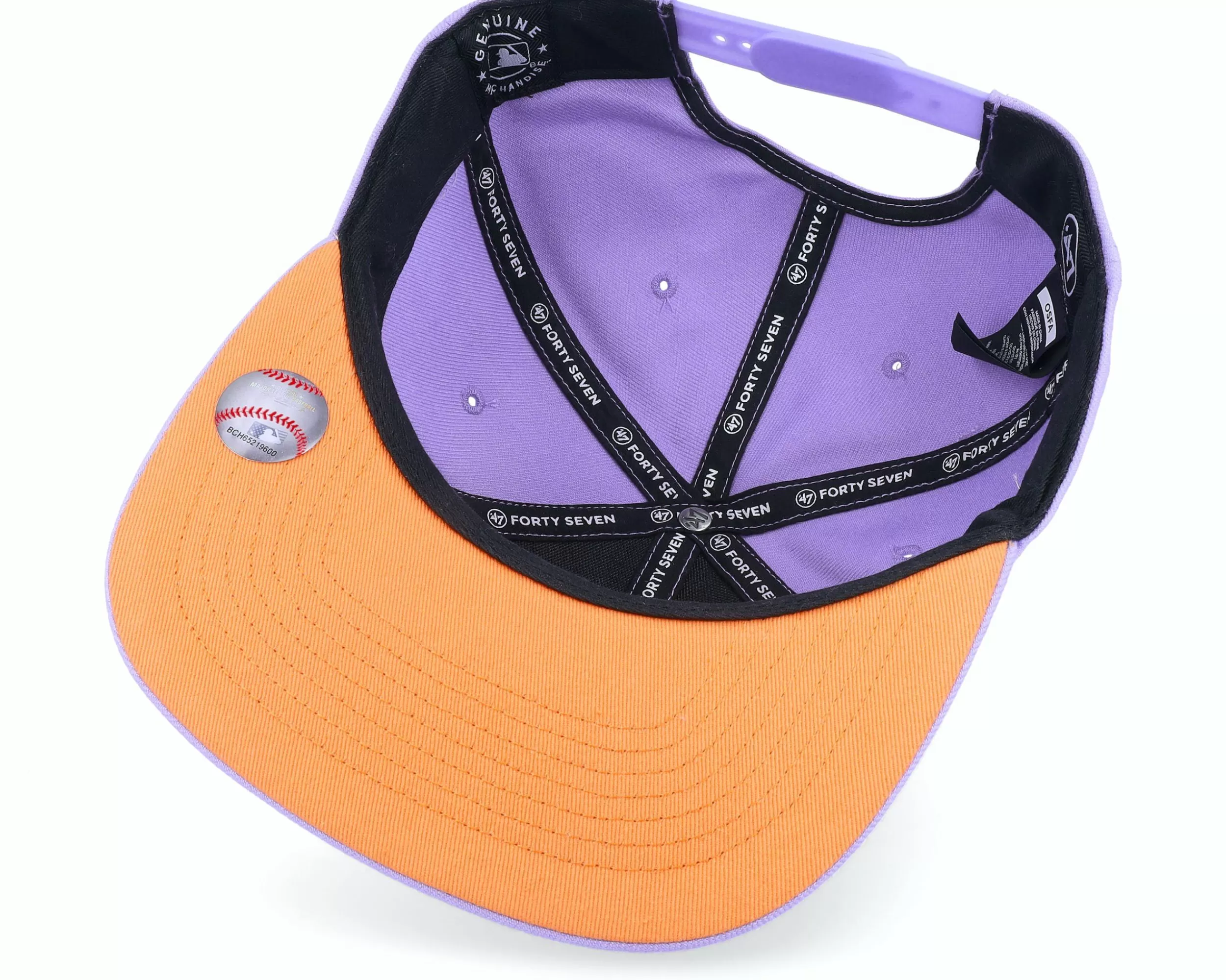 47 Brand Boston Red Sox Mlb Sure Shot Under 47 Captain Lavender Snapback - -Unisex Snapback