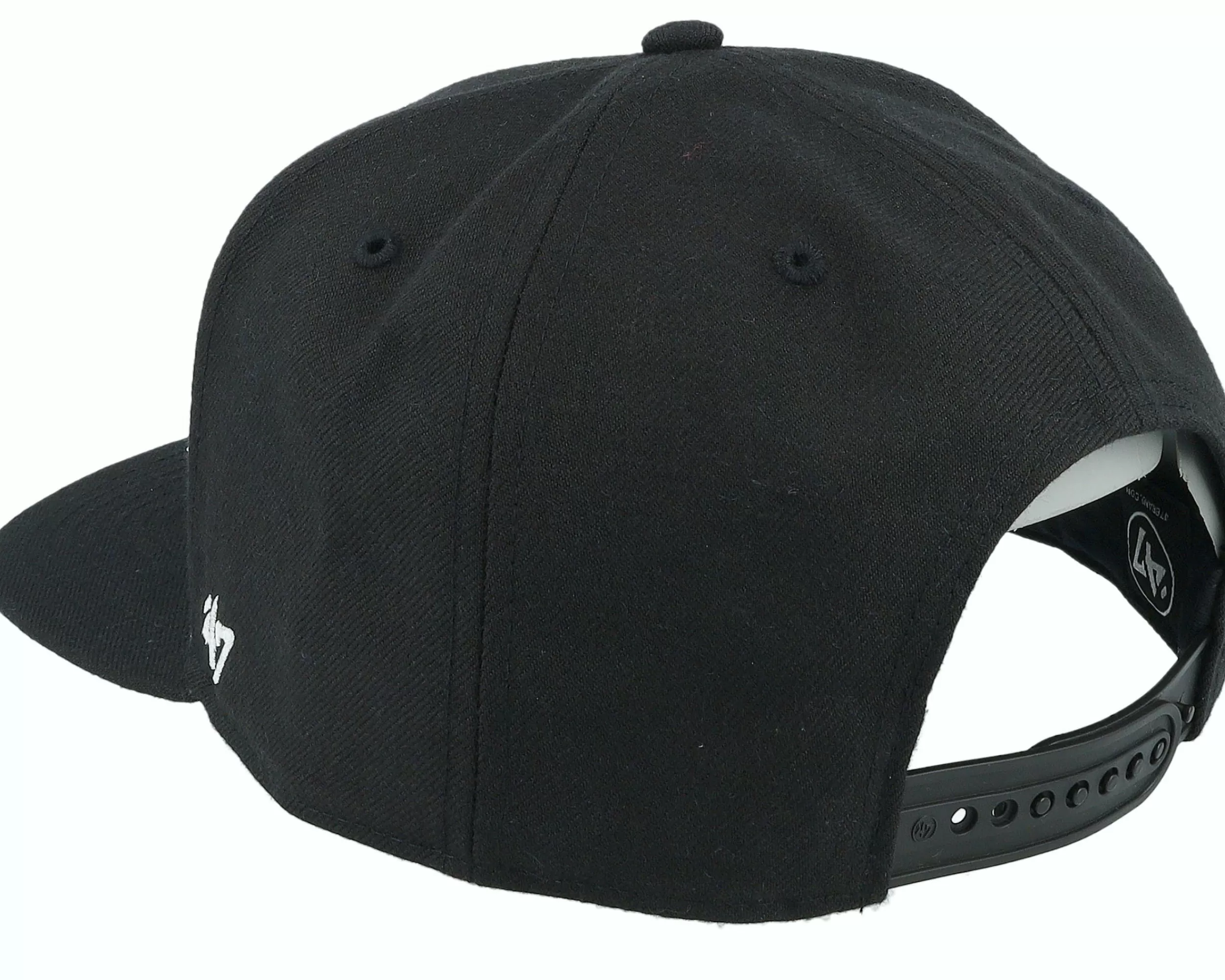 47 Brand Boston Red Sox No Shot Captain Black Snapback - -Unisex Snapback
