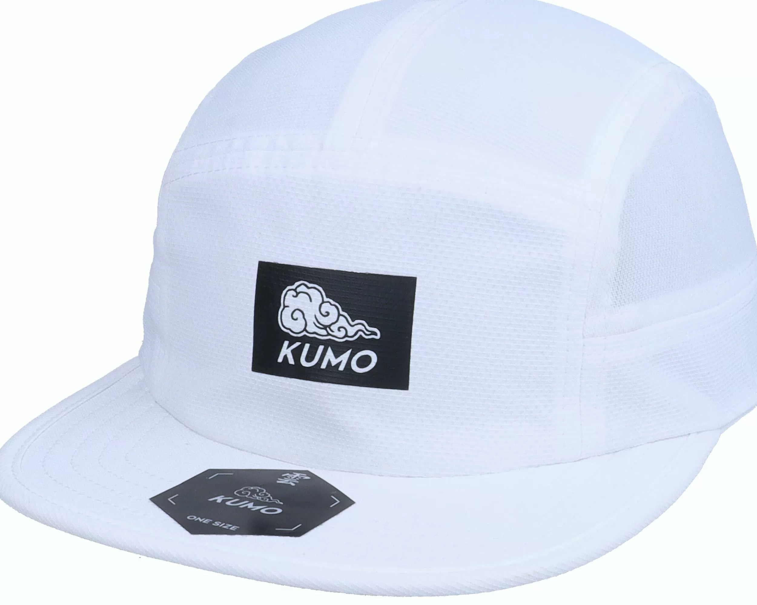 Kumo Box Logo Cloudfit White 5-Panel-Unisex 5-Panel