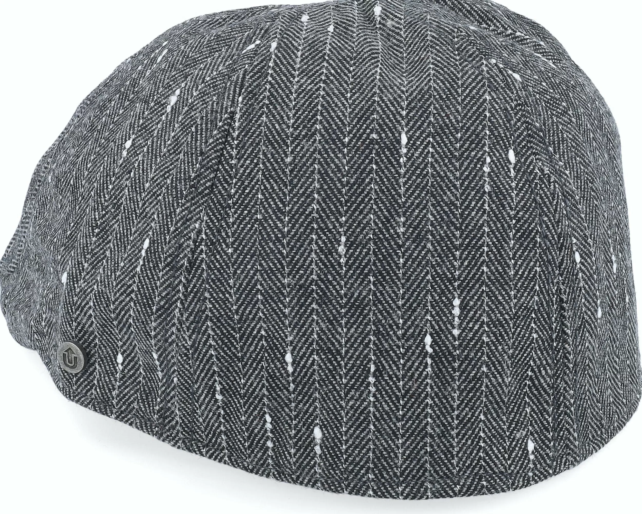 Upfront Brandy Sixpence Licorice Flat Cap - -Unisex Flat Caps