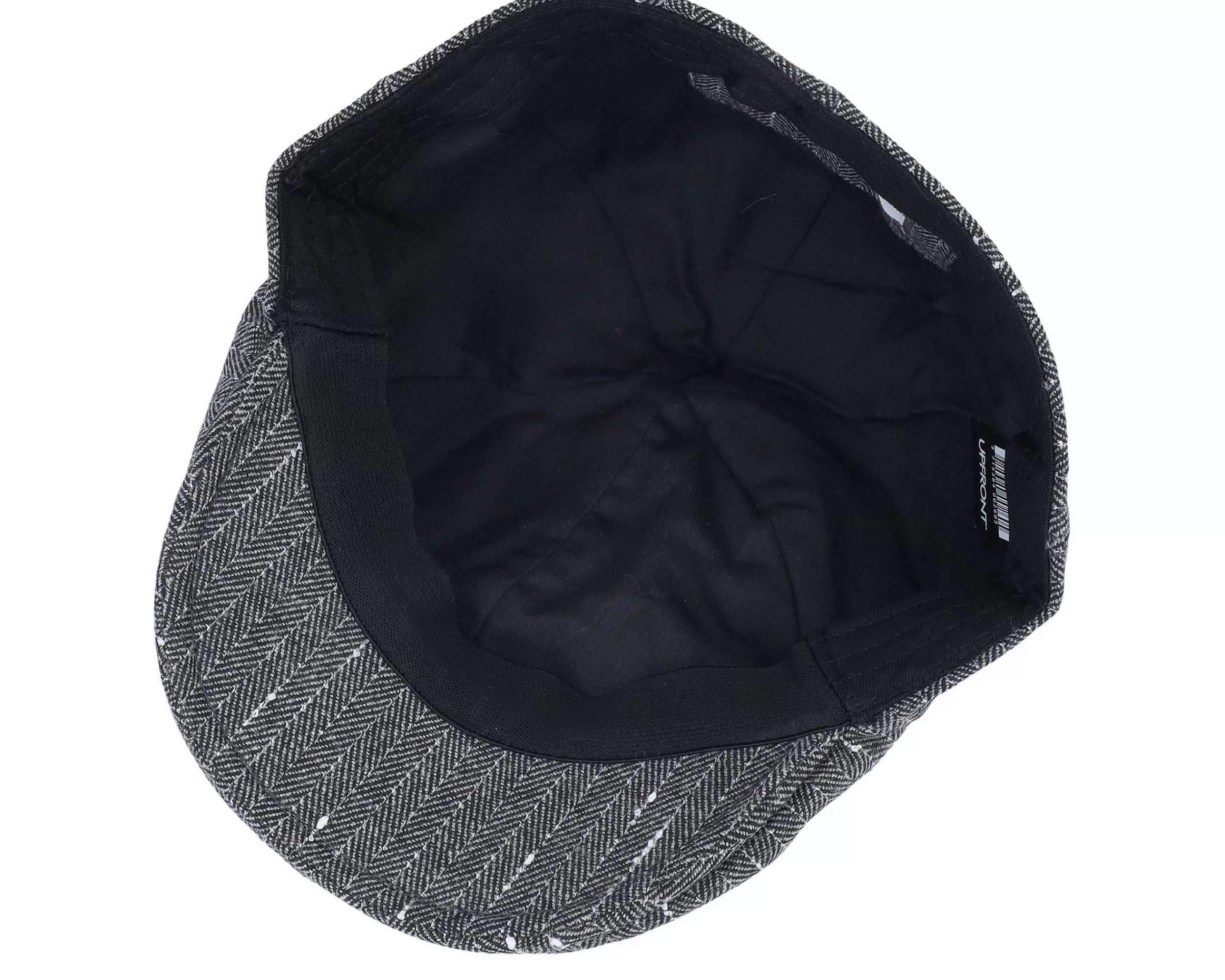 Upfront Brandy Sixpence Licorice Flat Cap - -Unisex Flat Caps