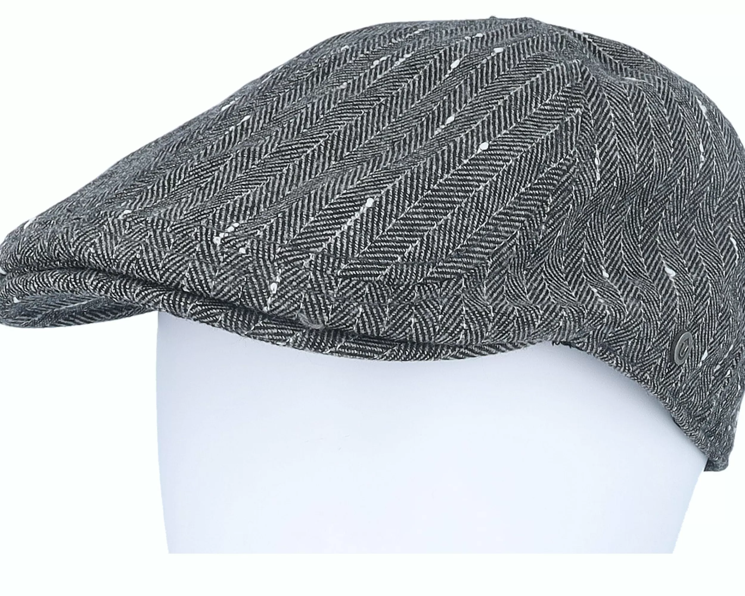 Upfront Brandy Sixpence Licorice Flat Cap - -Unisex Flat Caps