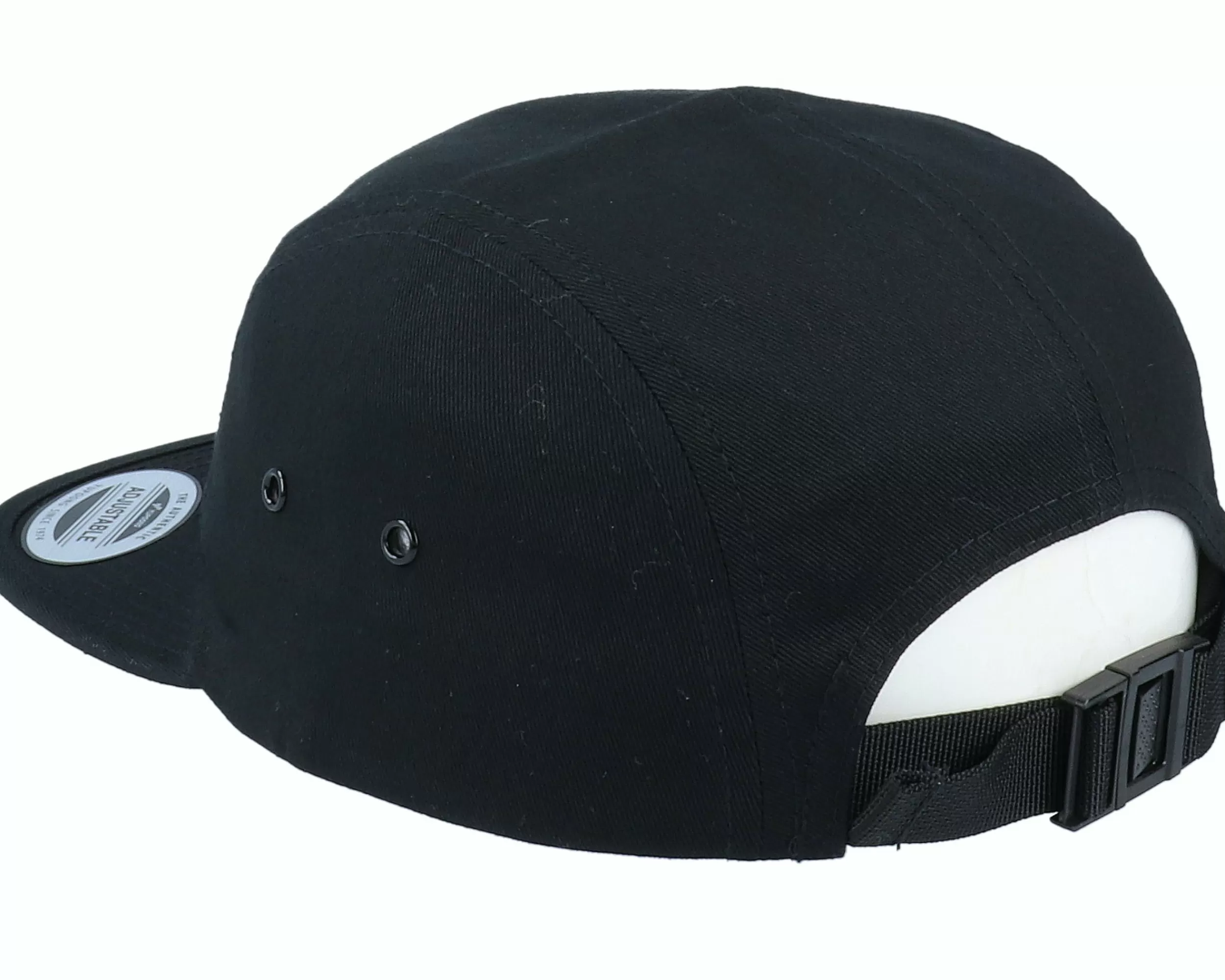 Iconic Broken Mended Heart Black 5-Panel - -Unisex 5-Panel