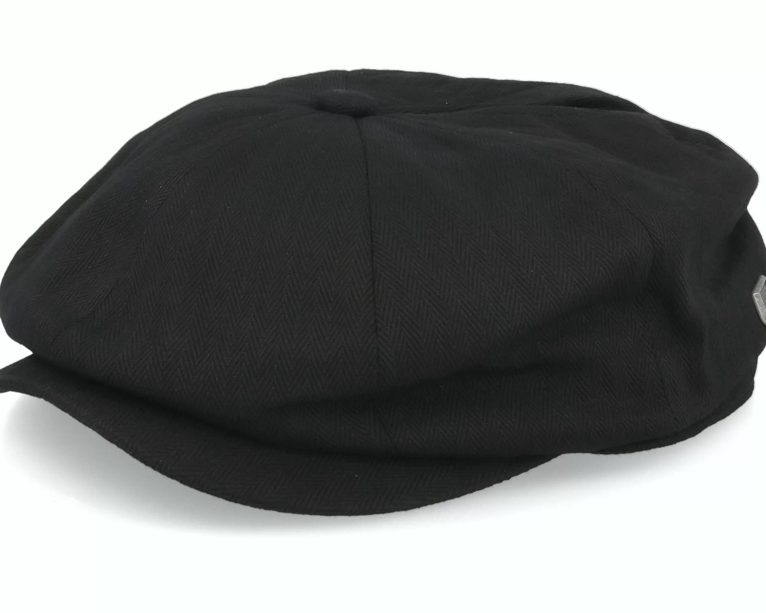 Brixton Brood Baggy Black Snap Cap - -Unisex Flat Caps