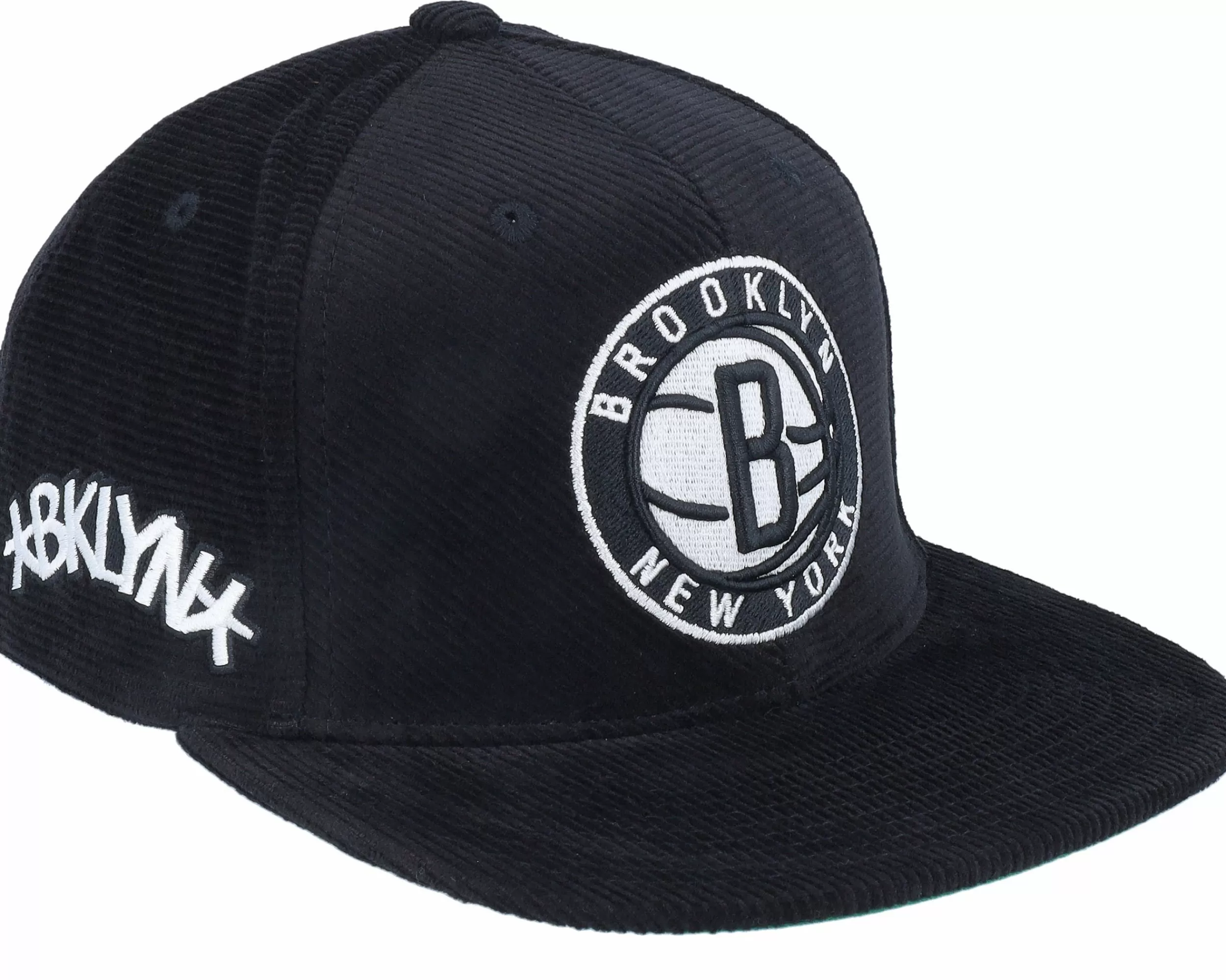 Mitchell & Ness Brooklyn Nets All Directions Black Snapback - -Unisex Fitted