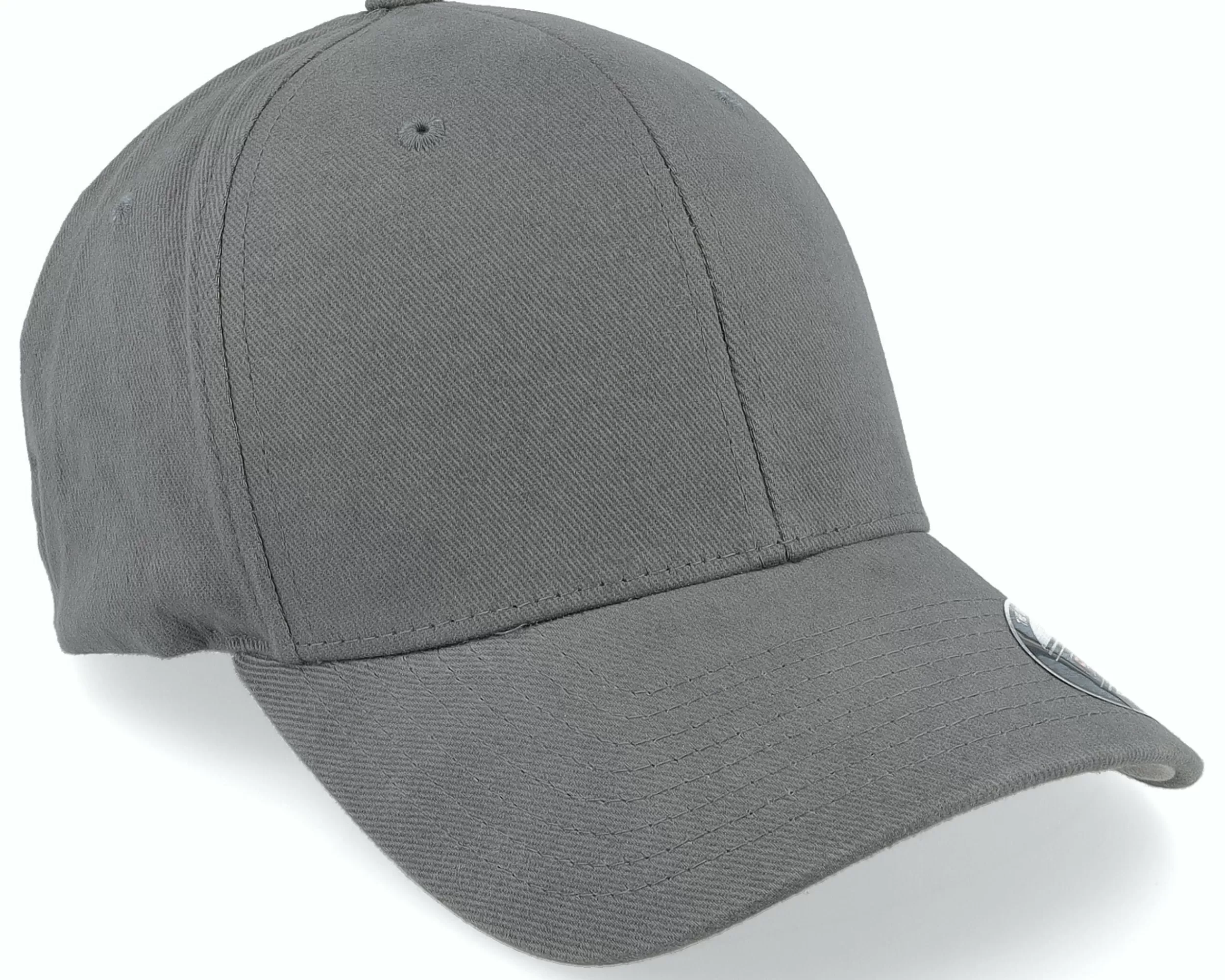 Flexfit Brushed Twill Grey - -Unisex Flexfit