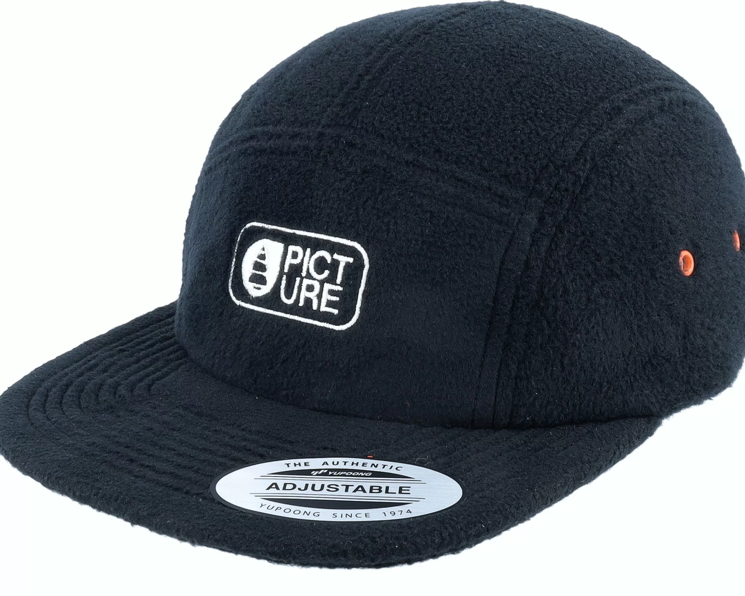 Picture Bygging Cap A Black 5-Panel - -Unisex 5-Panel