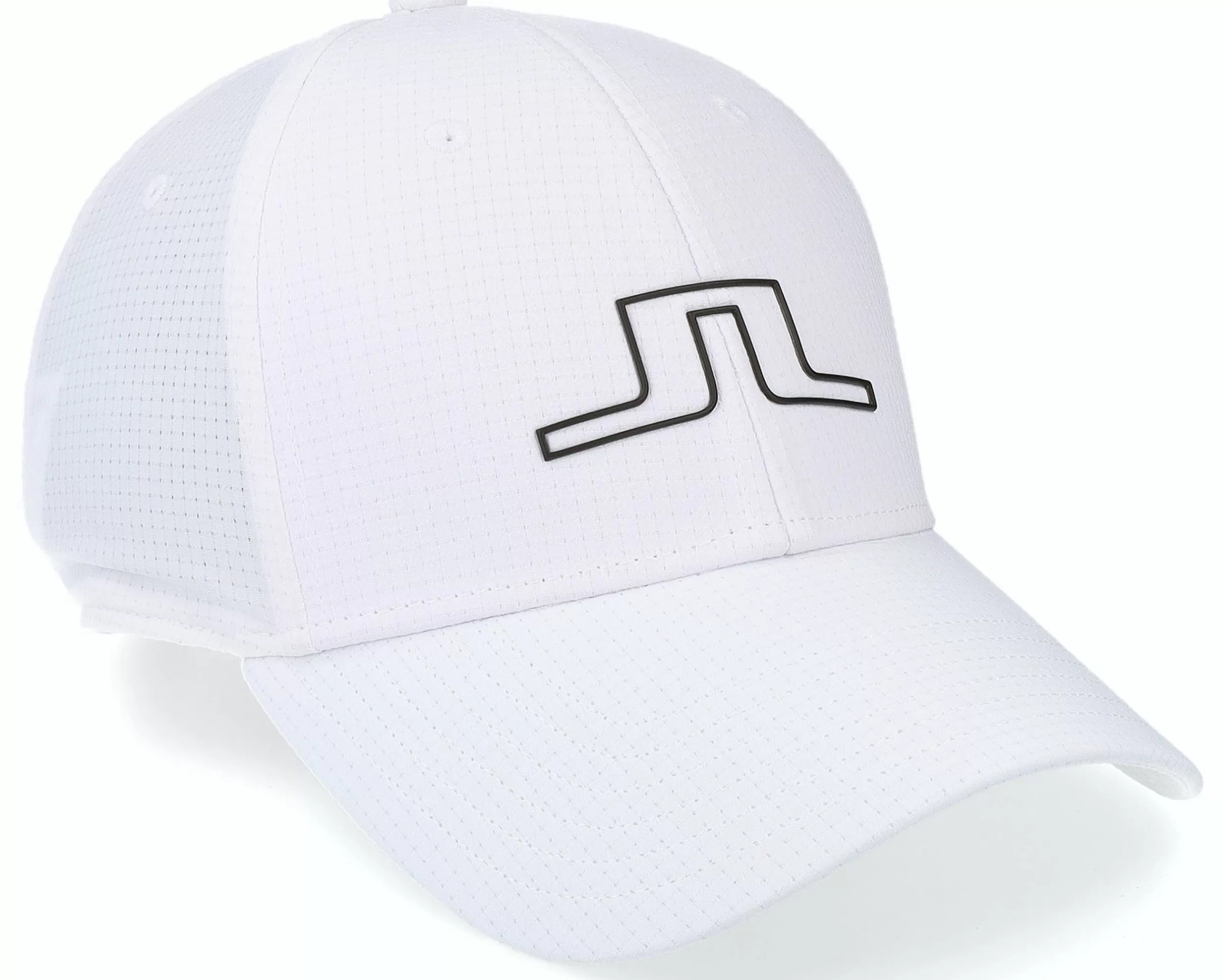 J.Lindeberg Caden Golf Cap White Adjustable - -Unisex Adjustable