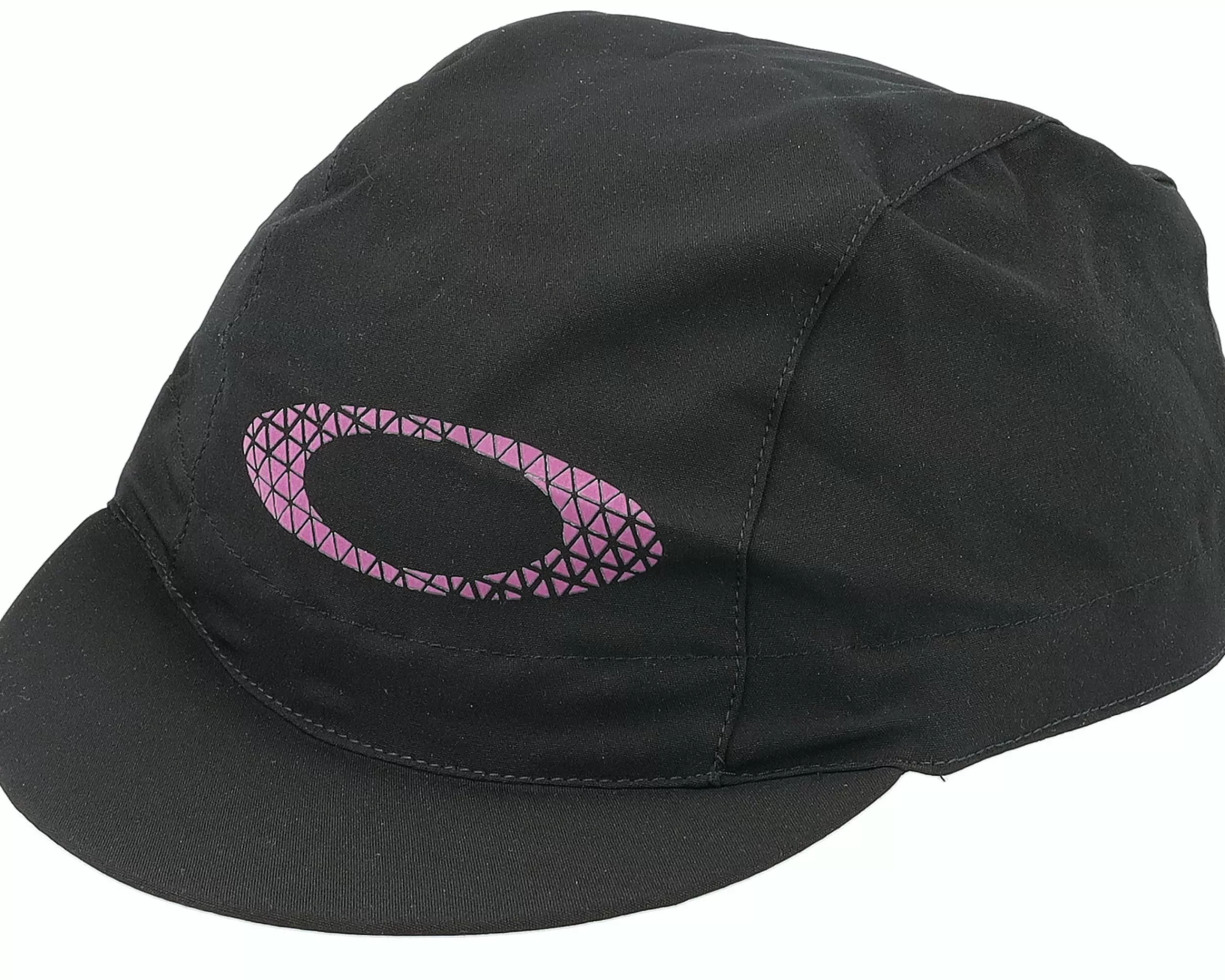 Oakley Cadence Road Cap Blackout/Ultra Purple Cycling Cap - -Unisex Fitted