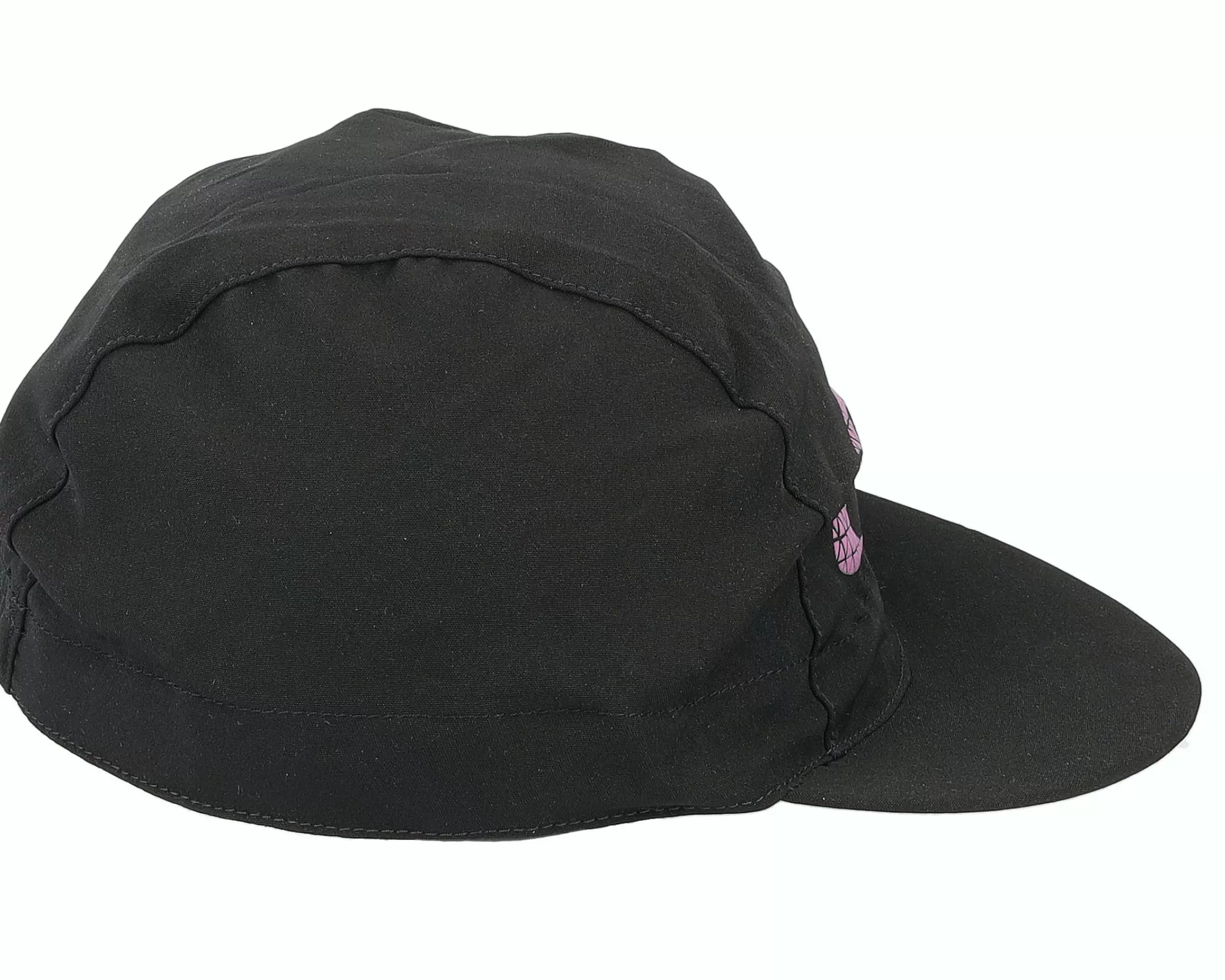 Oakley Cadence Road Cap Blackout/Ultra Purple Cycling Cap - -Unisex Fitted