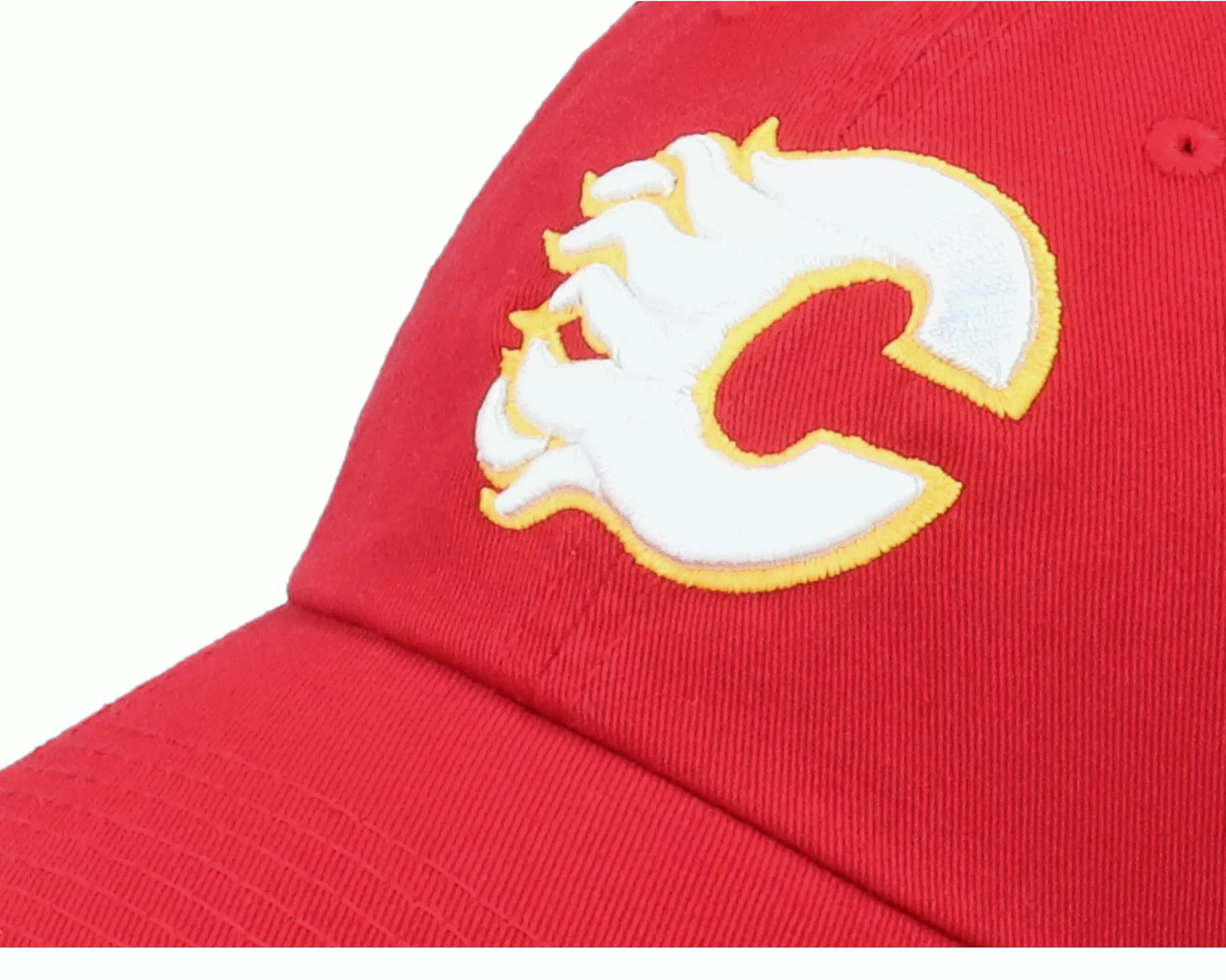 American Needle Calgary Flames Calgary Flames Blue Line Red Dad Cap - -Unisex Dad Cap