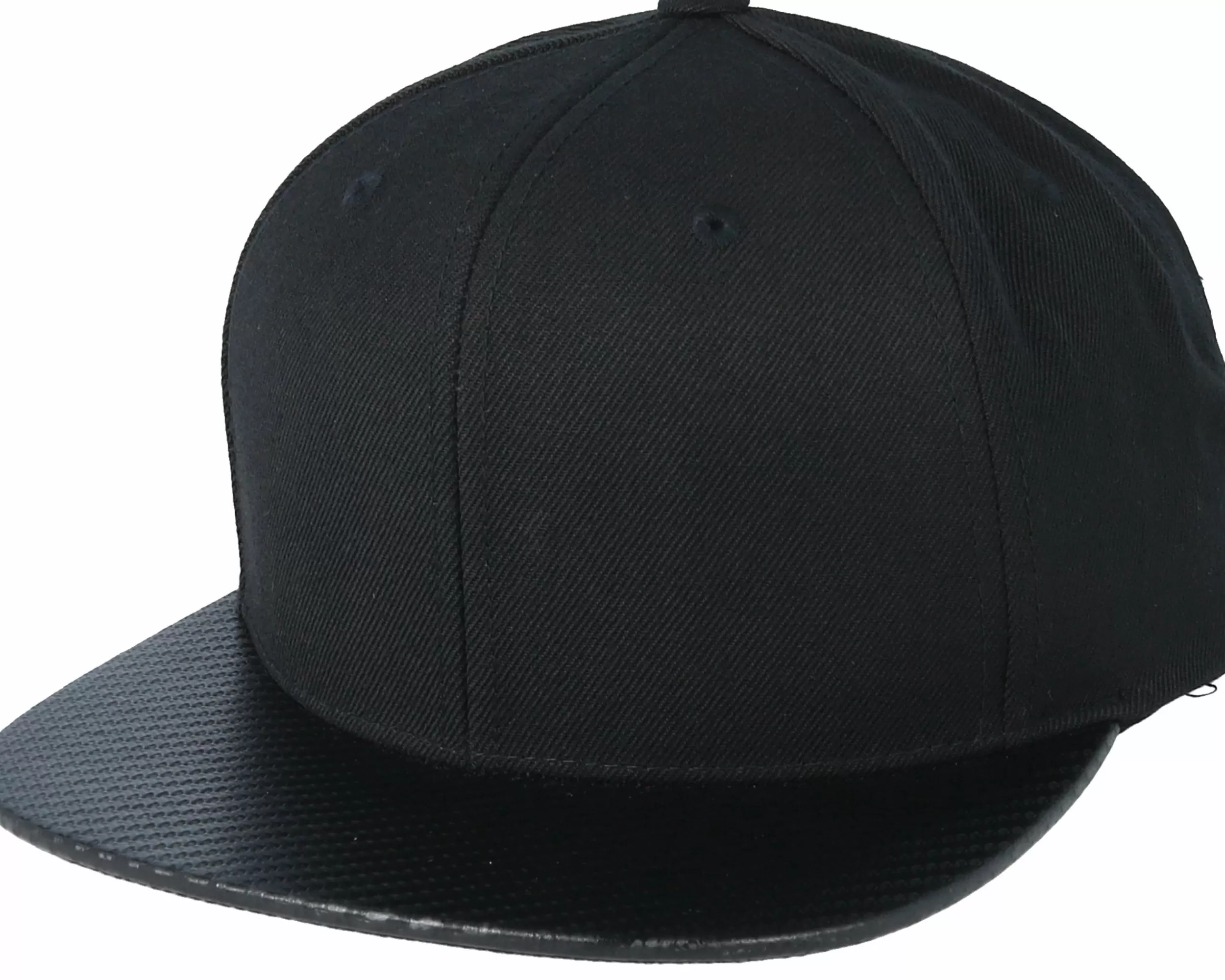 Yupoong Carbon Black Snapback - -Unisex Snapback