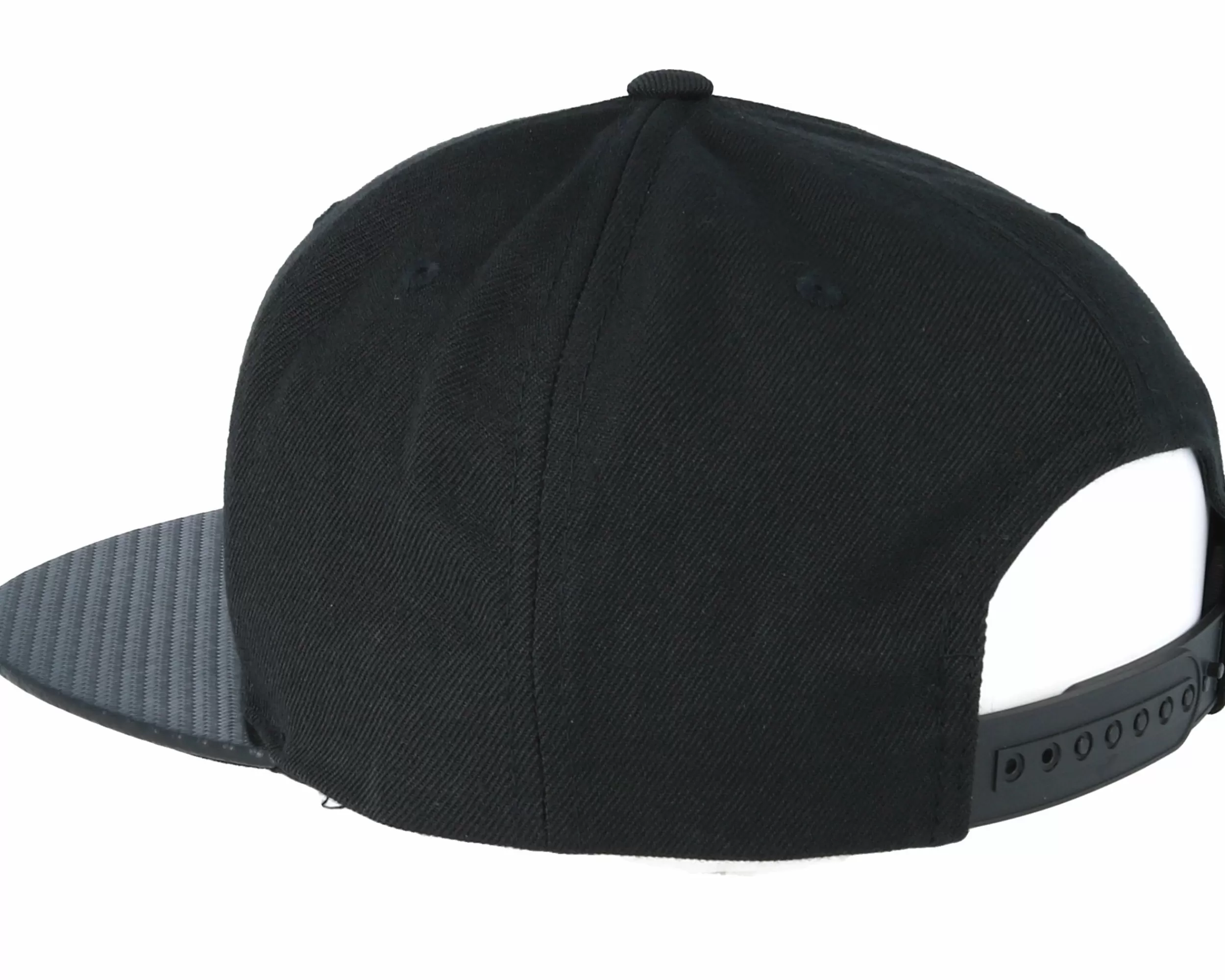 Yupoong Carbon Black Snapback - -Unisex Snapback