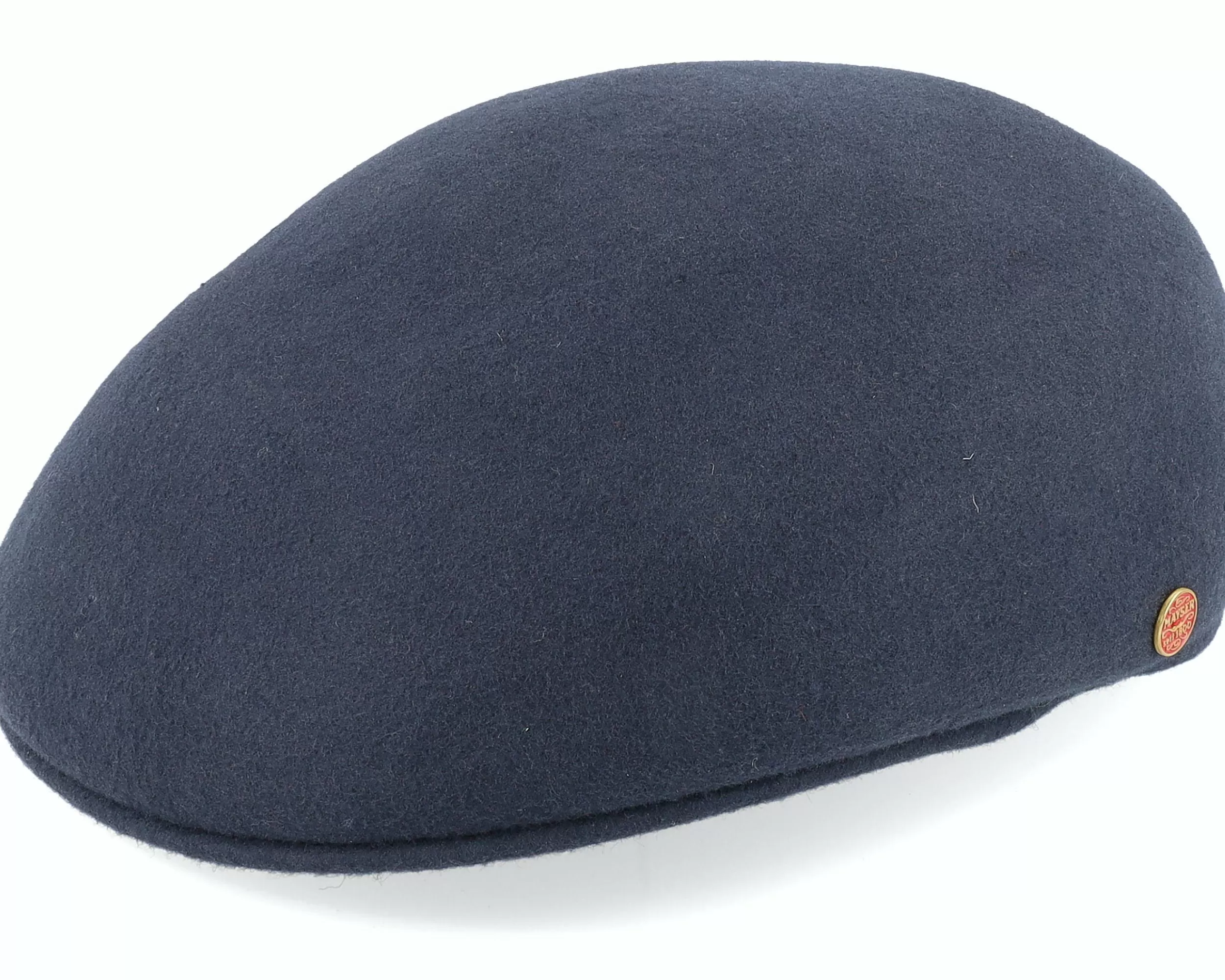 Mayser Car-Cap Wool Felt Grey Flatcap - -Unisex Flat Caps