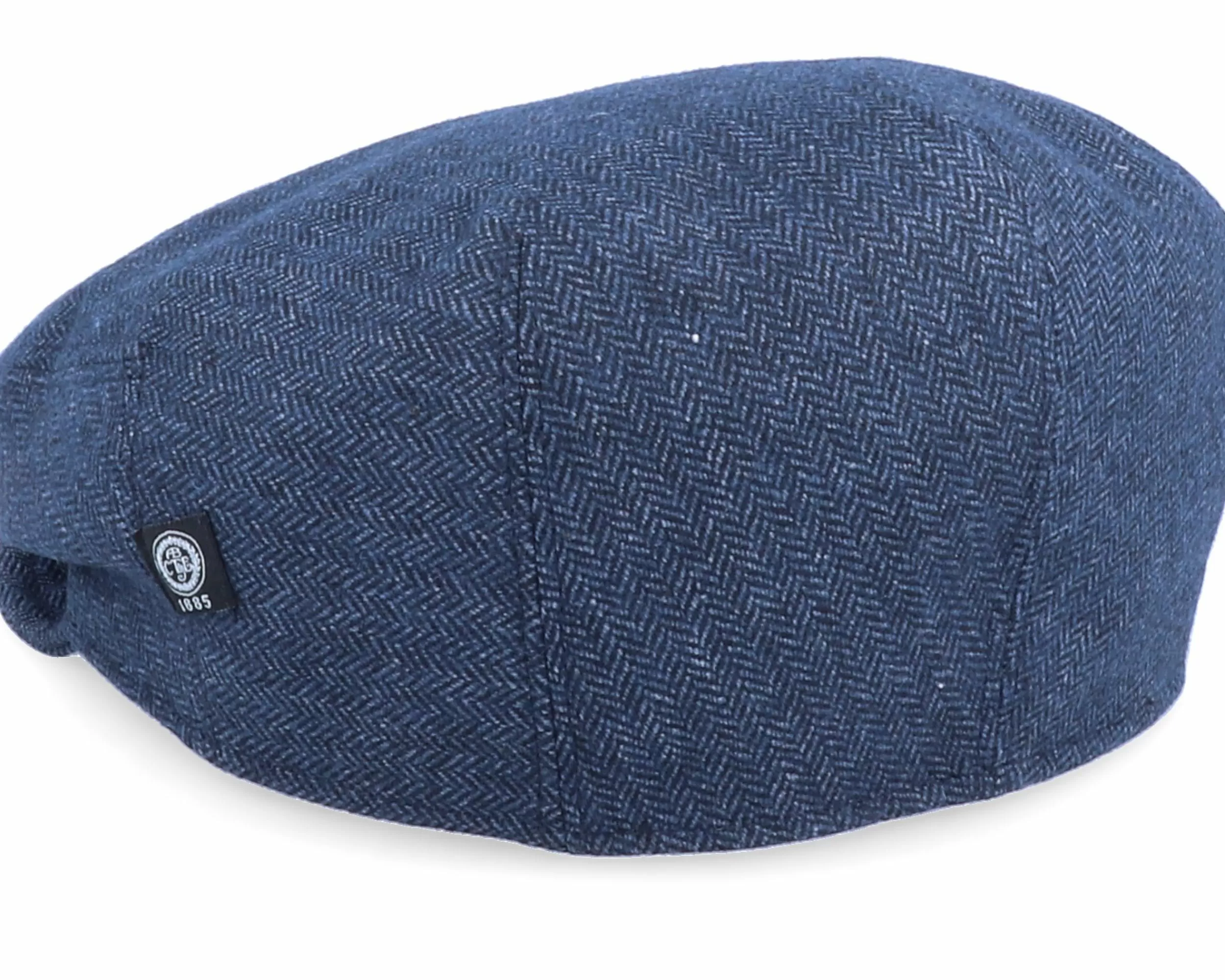 CTH Ericson Carl Sr. Herringbone Blue Ear Flap - -Unisex Flat Caps