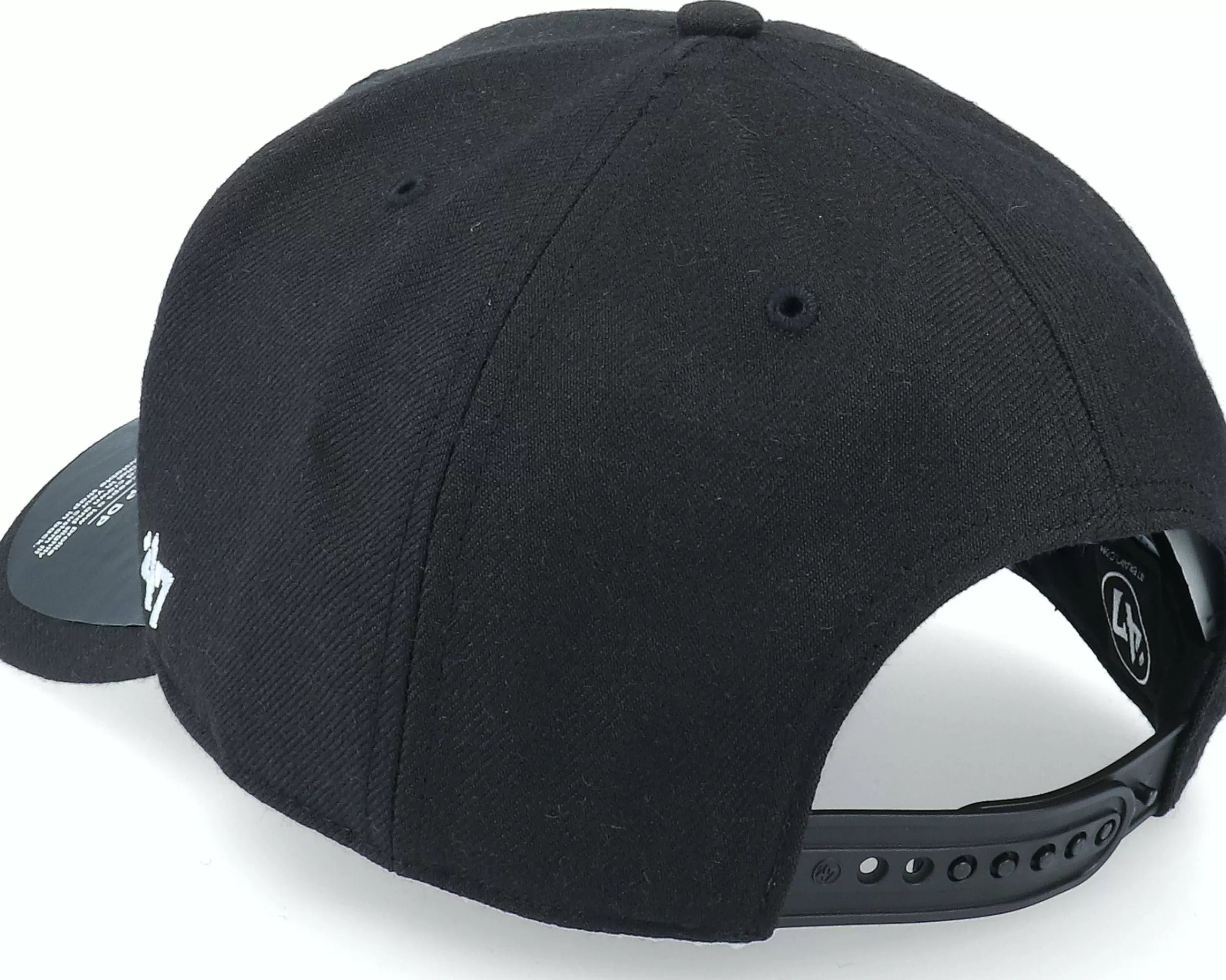 47 Brand Carolina Hurricanes Cold Zone Mvp Deep Profile Black Adjustable - -Unisex Adjustable