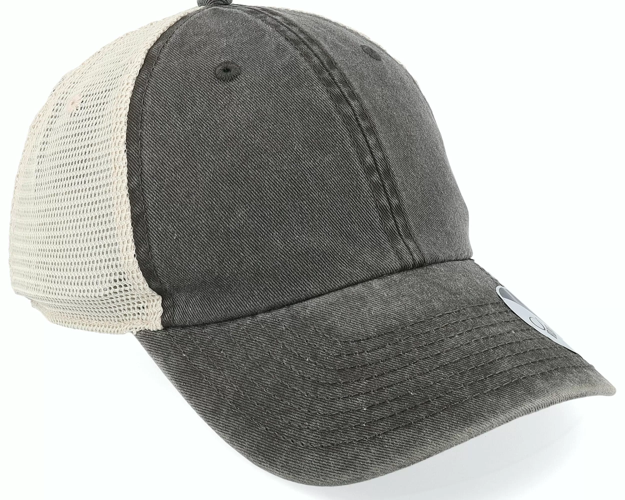 Atlantis Case Black Washed Dad Cap Trucker - -Unisex Trucker