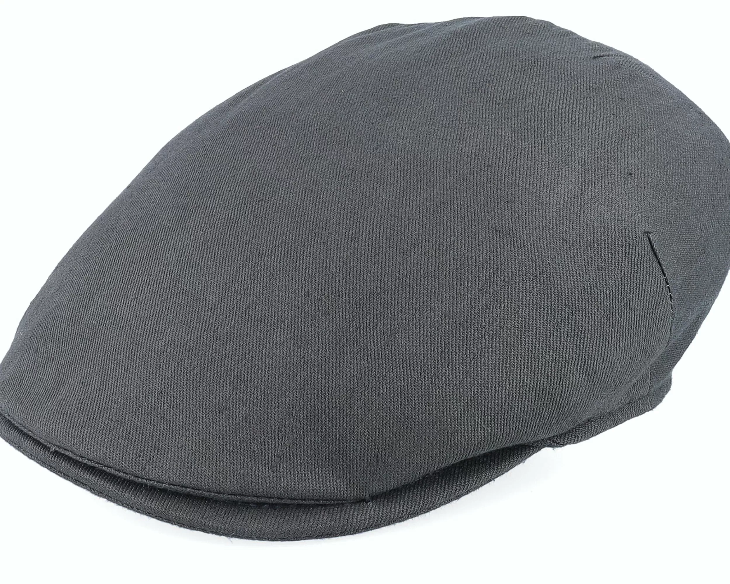 Borsalino Charcoal Flat Cap - -Unisex Flat Caps