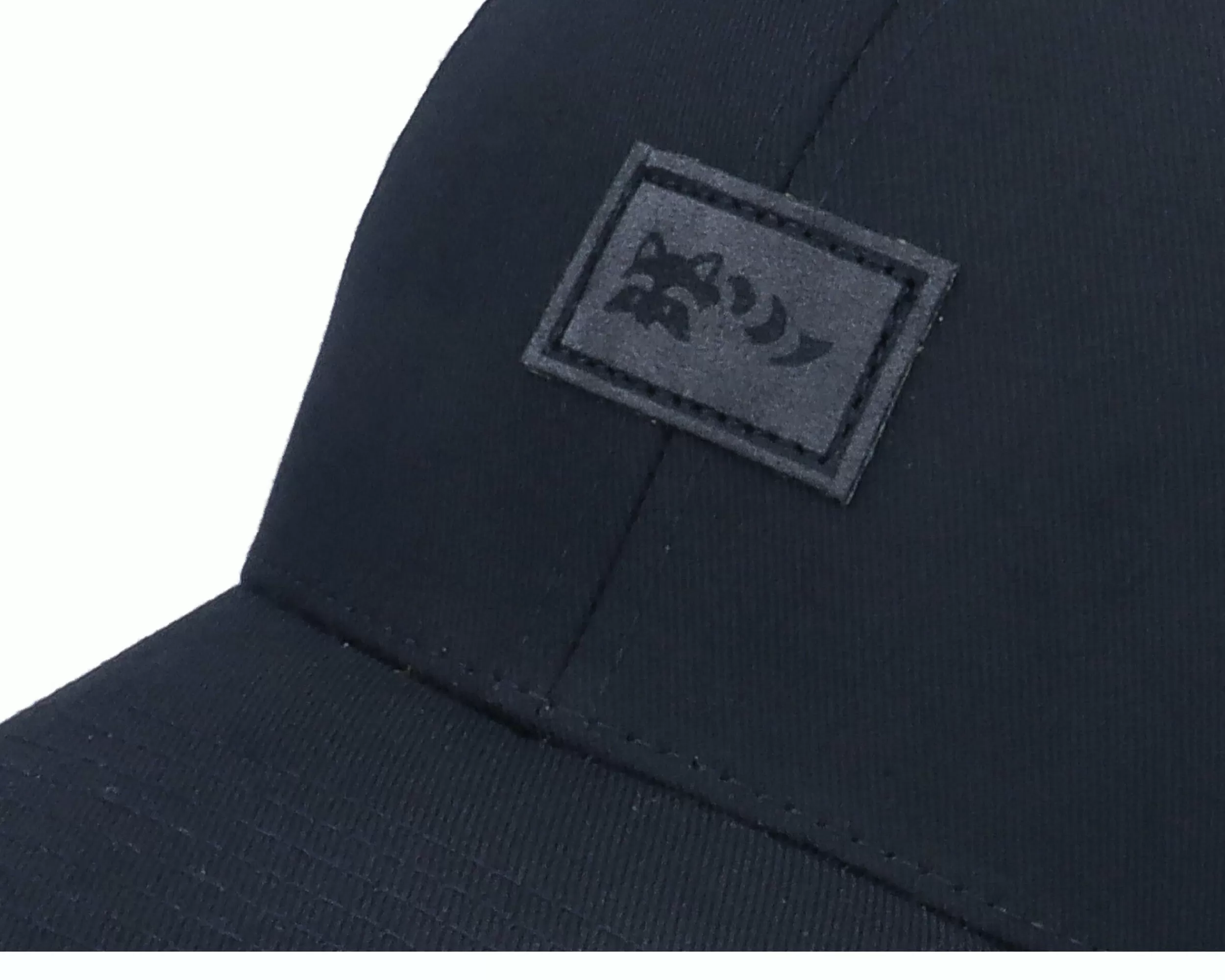 Wild Spirit Charcoal Hatsie The Red Panda Patch Black Flexfit - -Unisex Flexfit