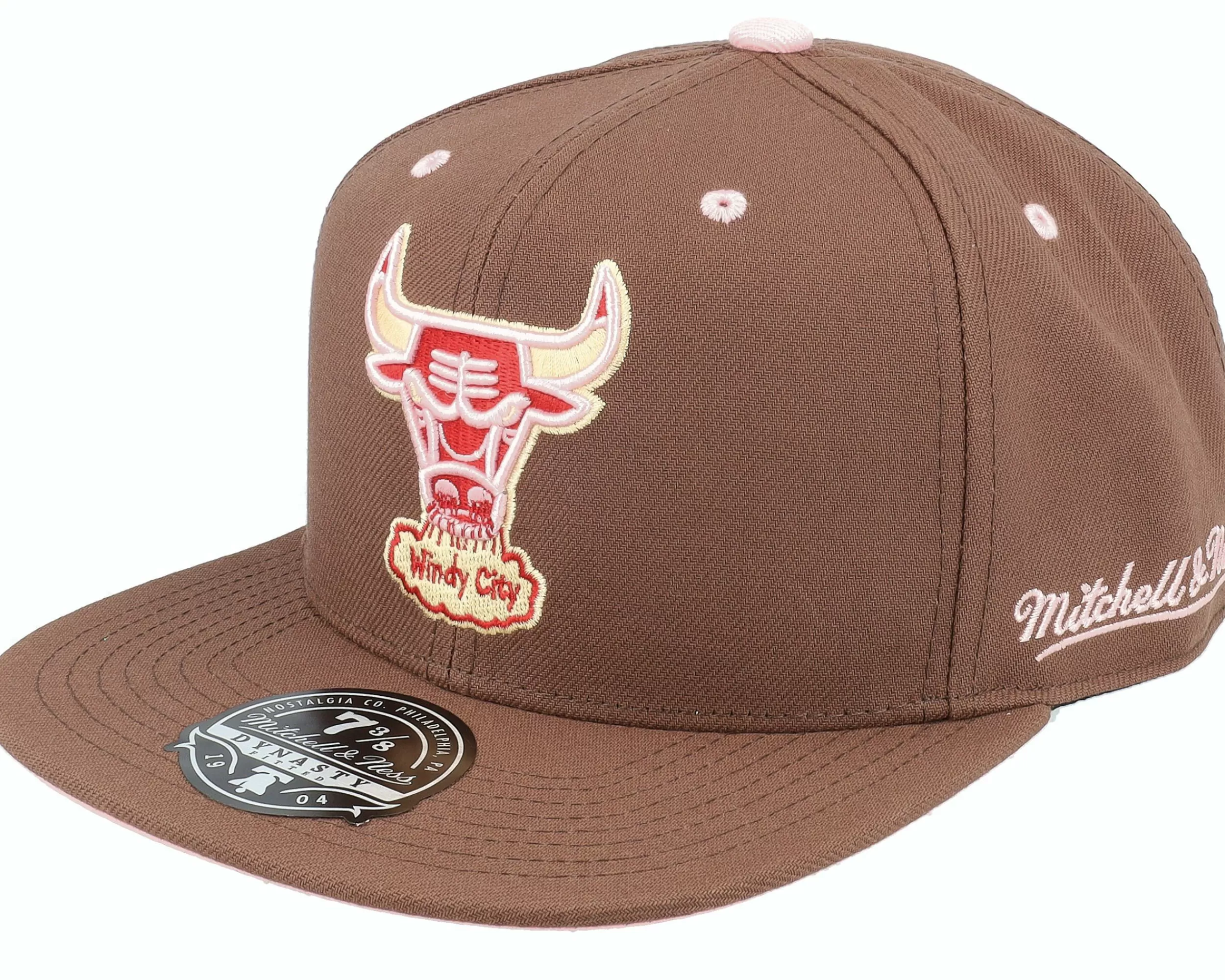 Mitchell & Ness Chicago Bulls Brown Sugar Bacon Fitted - -Unisex Fitted