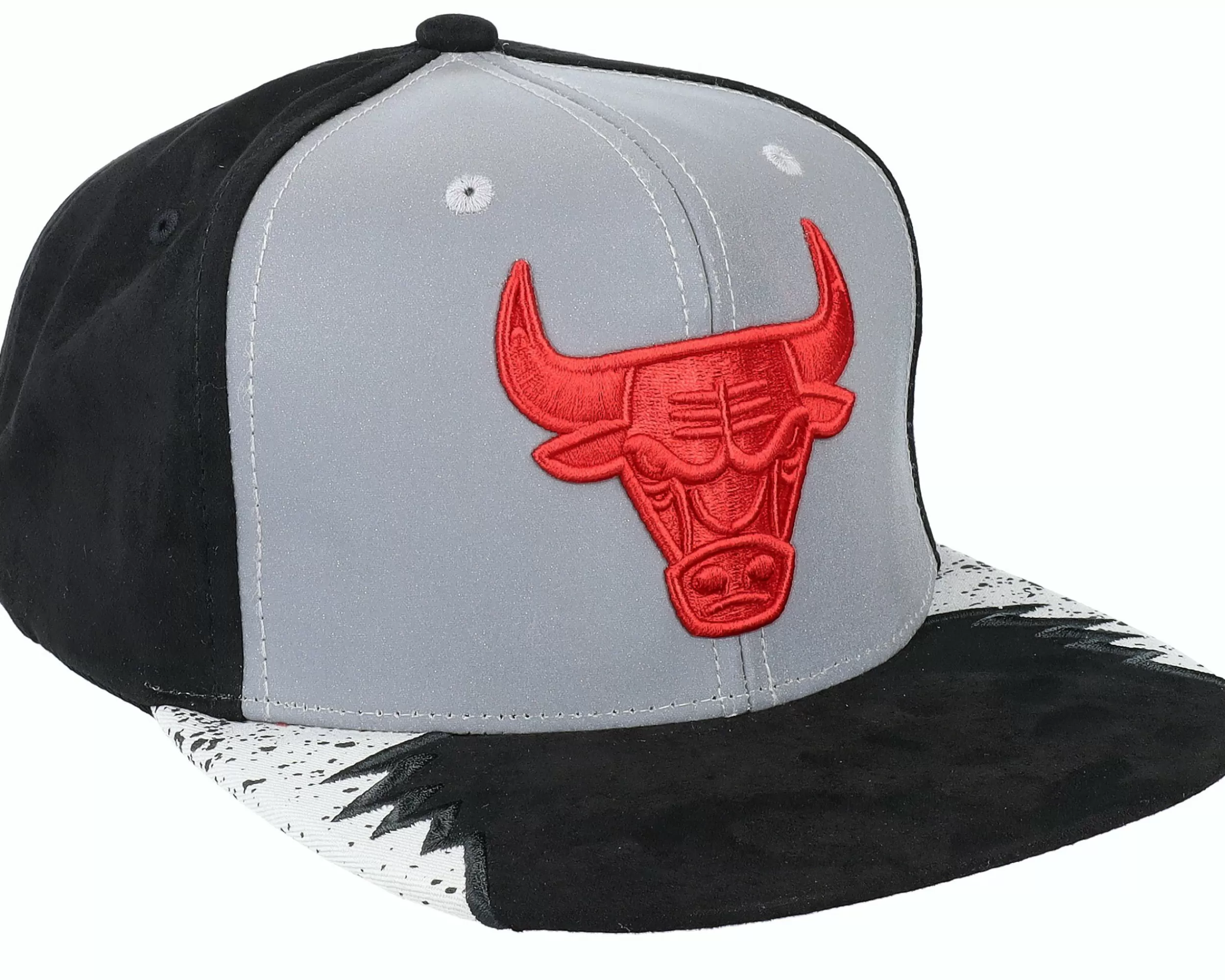 Mitchell & Ness Chicago Bulls Day 5 Grey/Black Snapback - -Unisex Snapback