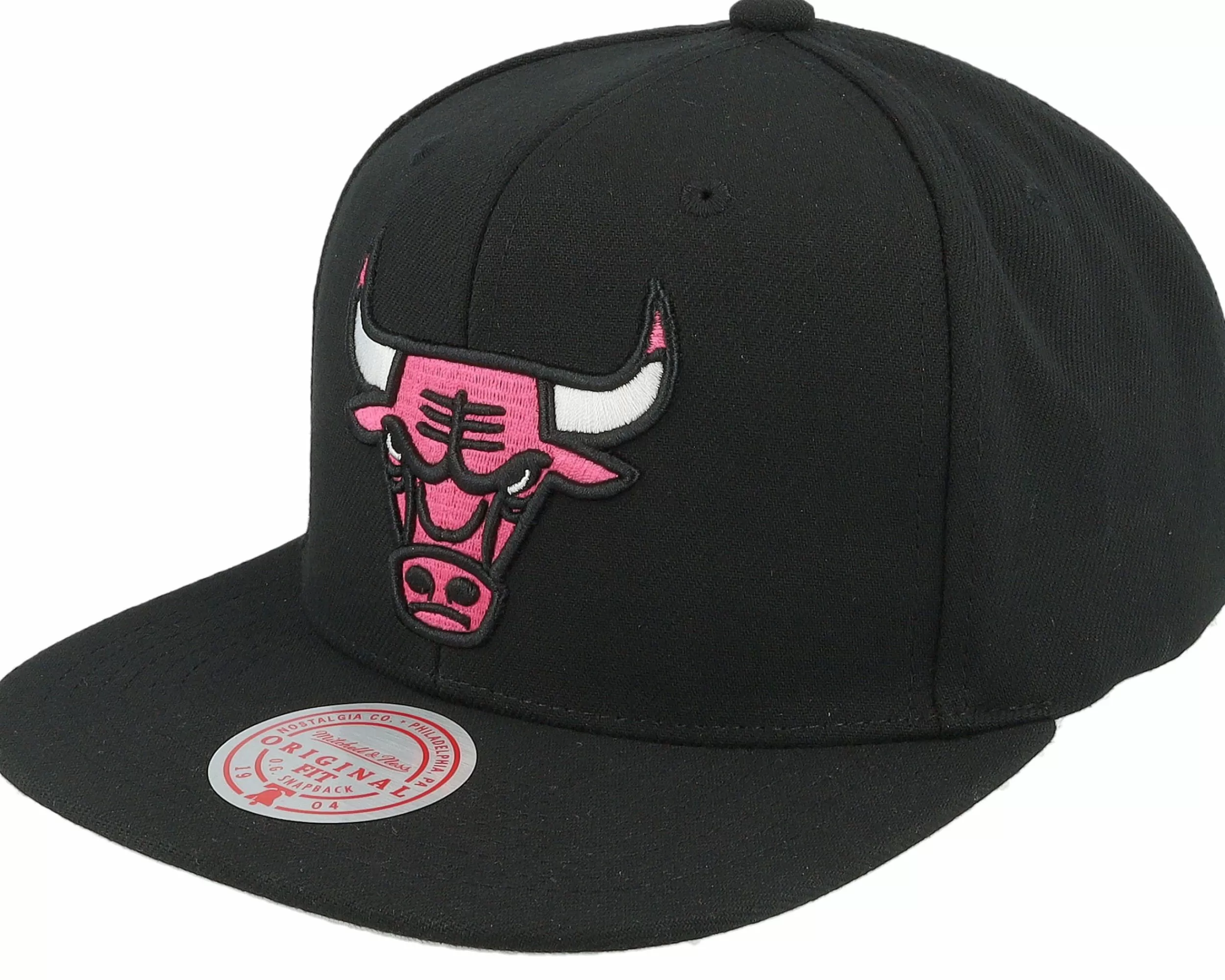 Mitchell & Ness Chicago Bulls Neon Tropical Black Snapback - -Unisex Snapback