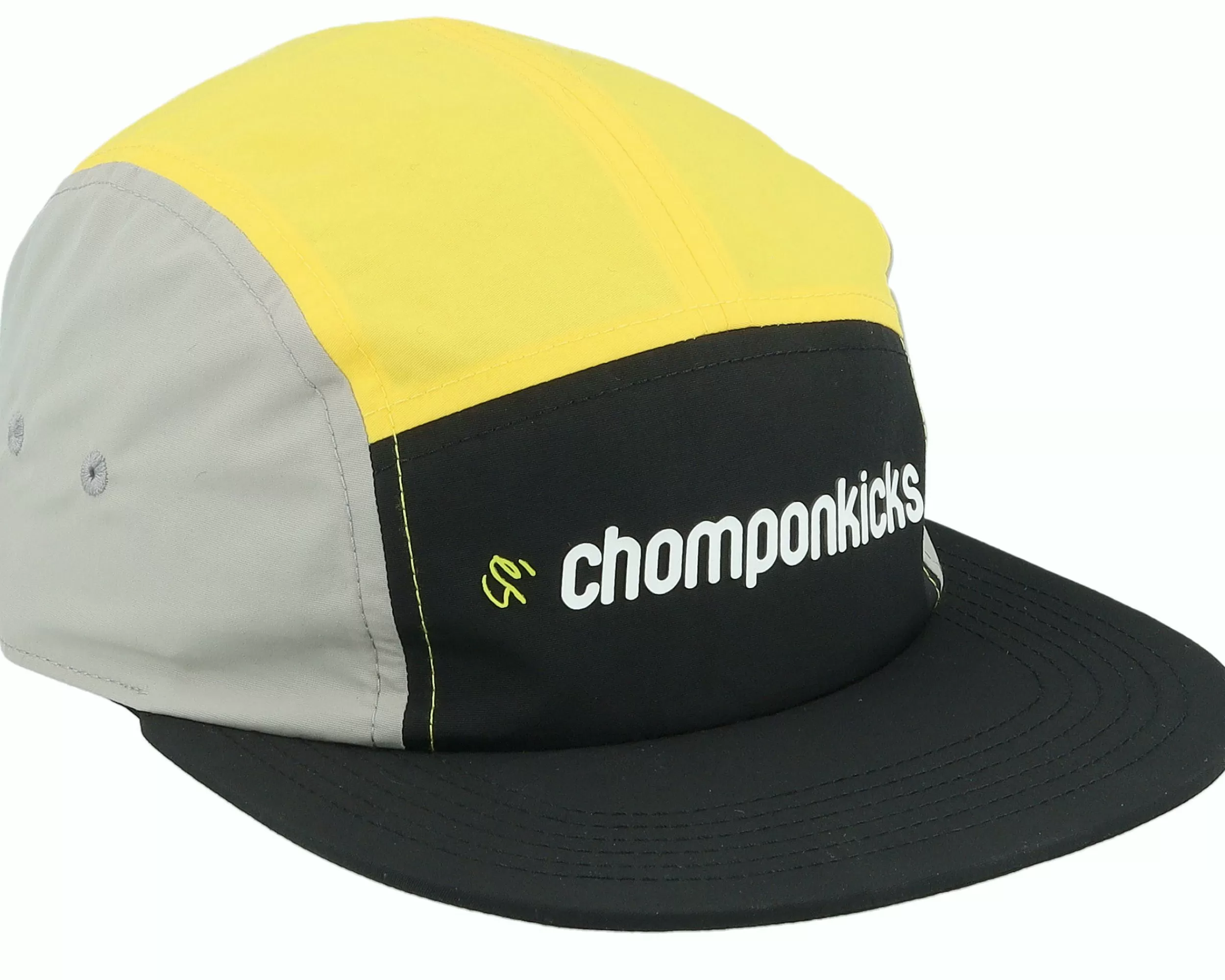 éS Chomp Camper Black/Yellow 5-Panel - Es-Unisex 5-Panel