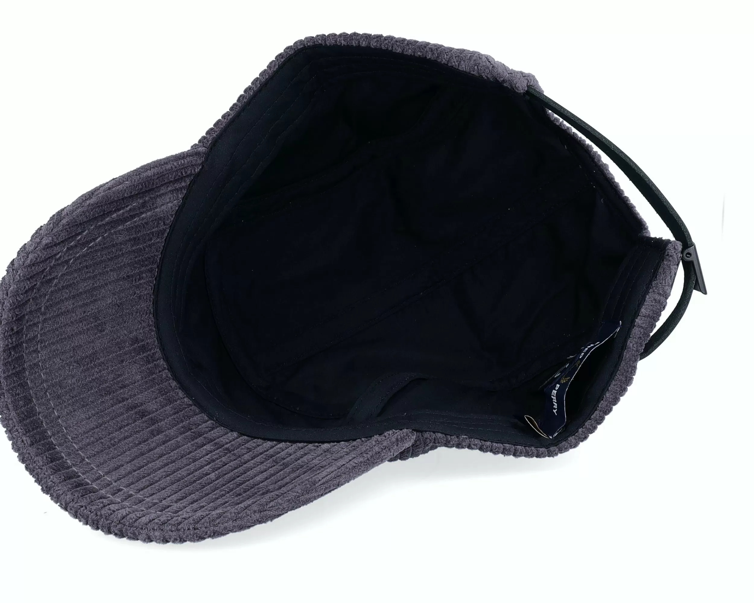 Fred Perry Chunky Corduroy Cap G85 Gunmetal 5-Panel - -Unisex 5-Panel