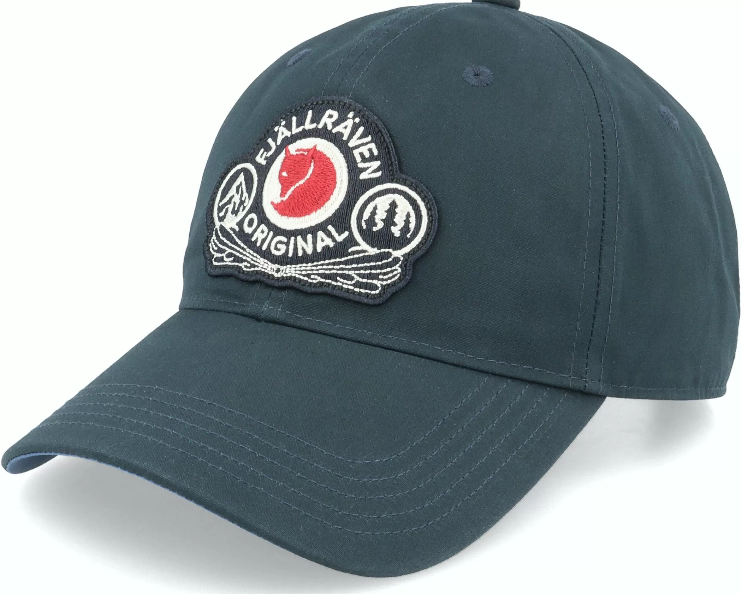 Fjällräven Classic Badge Cap Dark Navy Dad Cap - Fjallraven-Unisex Dad Cap