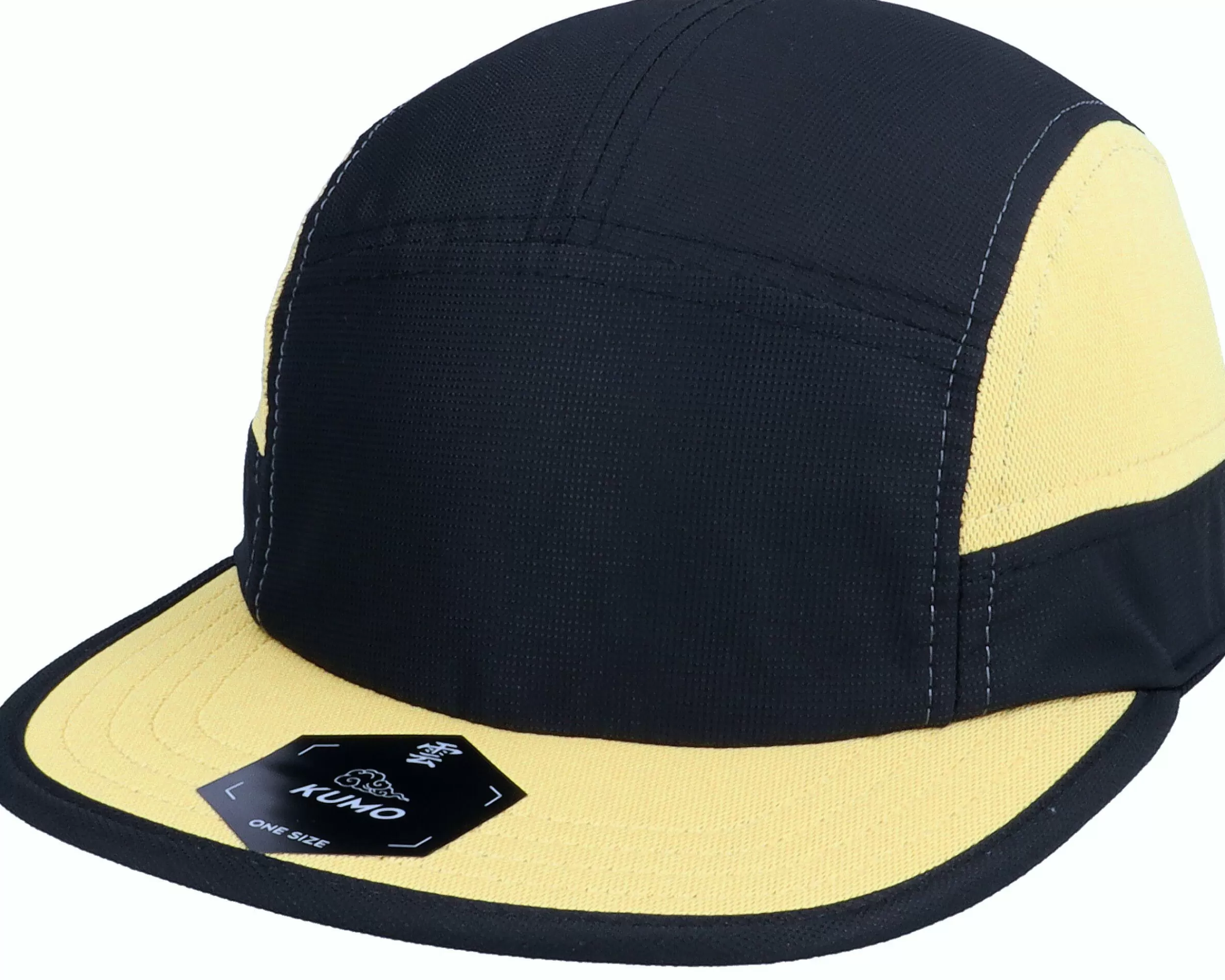 Kumo Cloudfit Black/Khaki 5-Panel - -Unisex 5-Panel