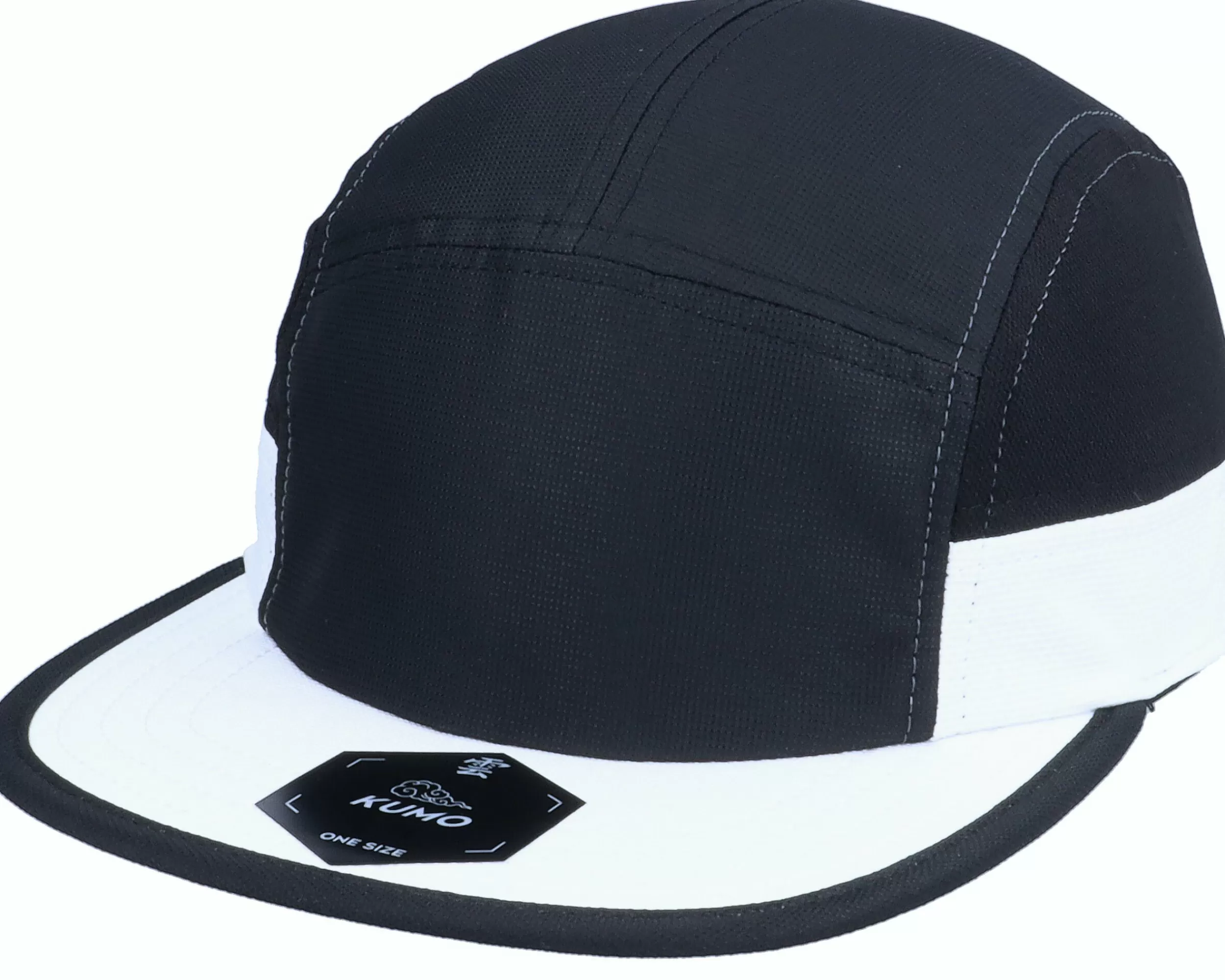 Kumo Cloudfit Black/White 5-Panel - -Unisex 5-Panel