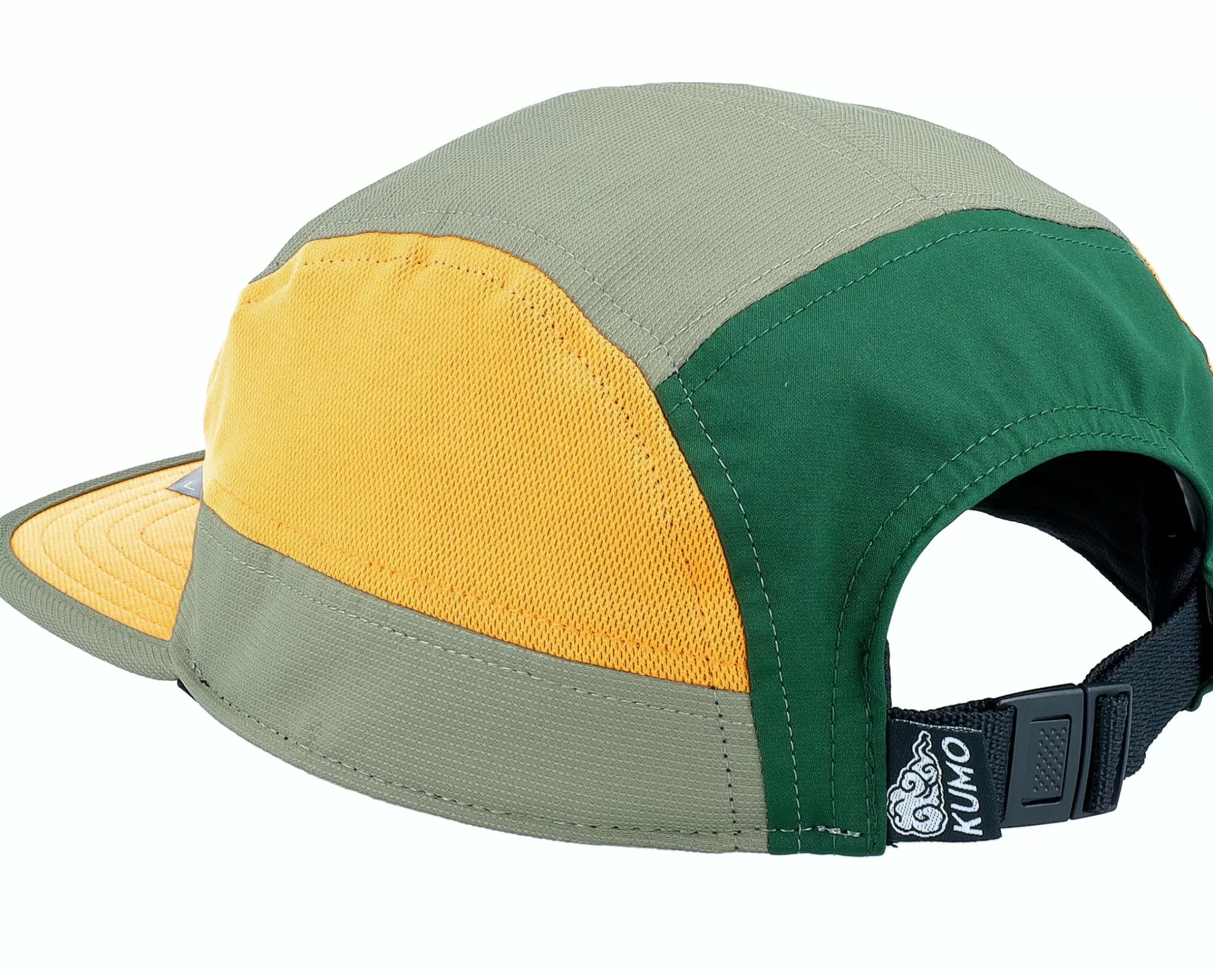 Kumo Cloudfit Green/Yellow 5-Panel - -Unisex 5-Panel