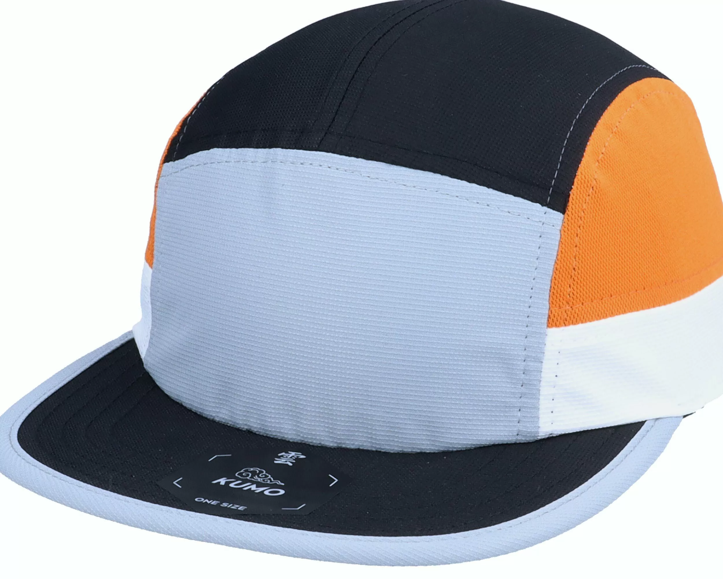 Kumo Cloudfit Grey/Black/Orange 5-Panel - -Unisex 5-Panel