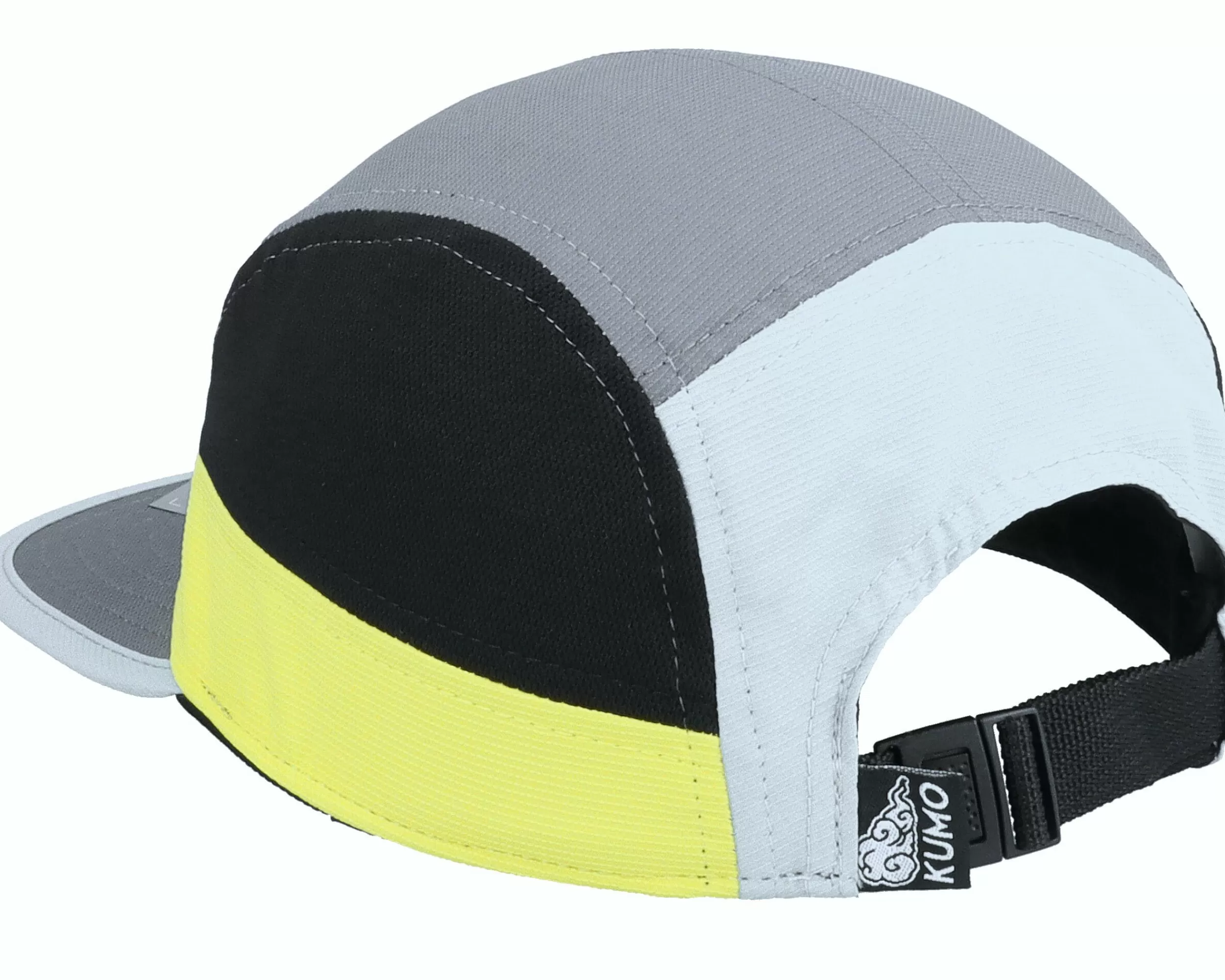 Kumo Cloudfit Grey/Black/Yellow 5-Panel - -Unisex 5-Panel