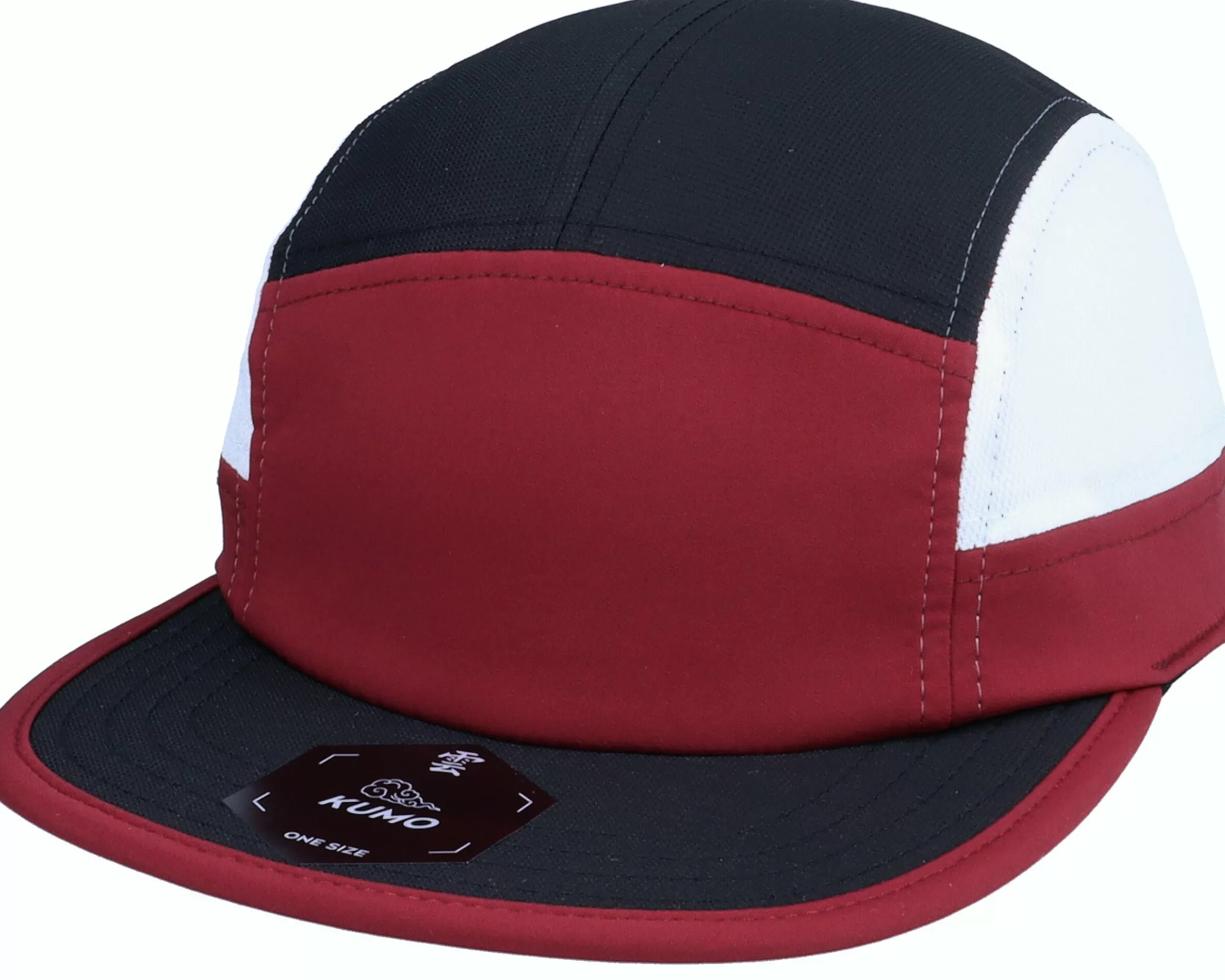 Kumo Cloudfit Red/Black/White 5-Panel - -Unisex 5-Panel