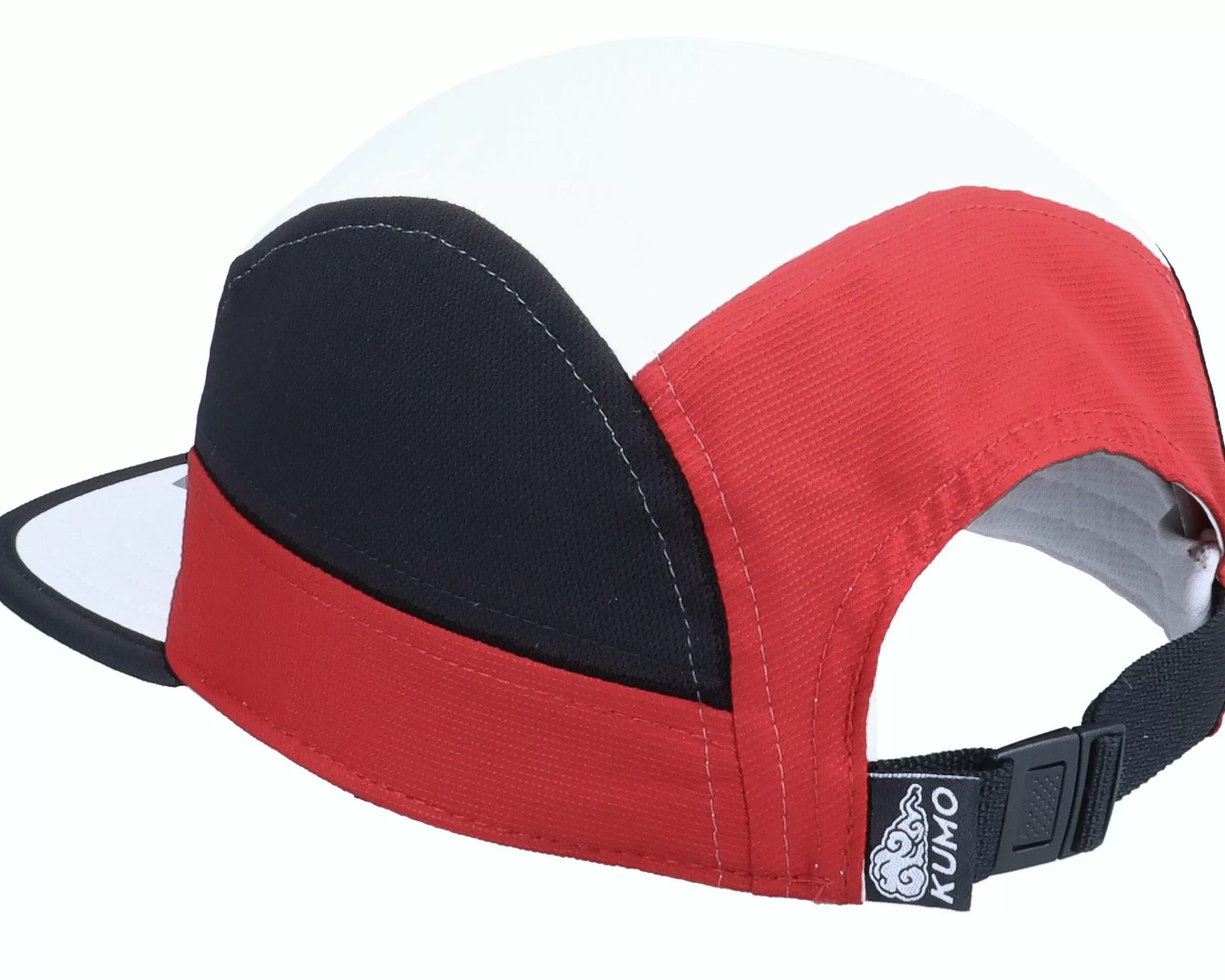 Kumo Cloudfit Red/White/Black 5-Panel - -Unisex 5-Panel